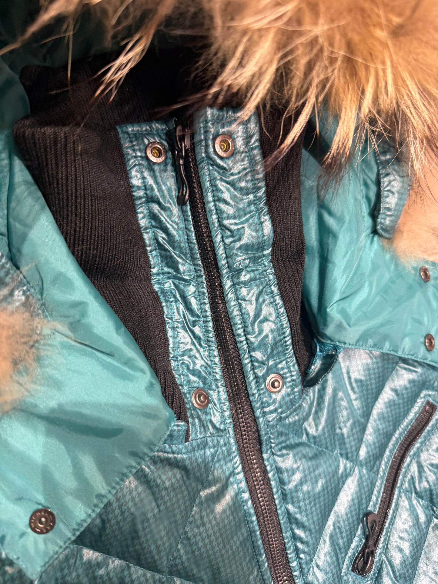000’s Nicole Balaclava Fur Hood Puffer