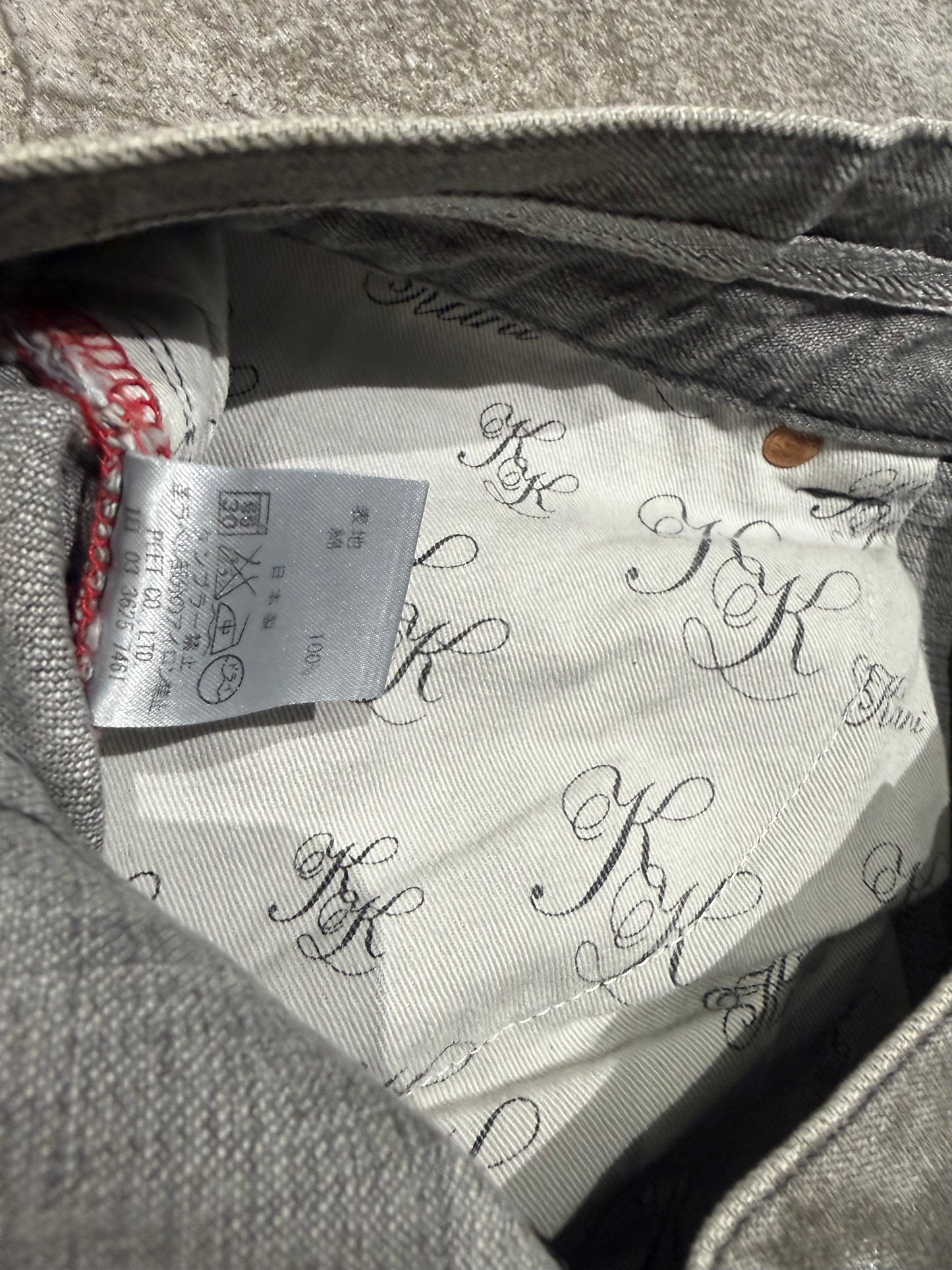 000’s Karl Kani Paint Splatter Jeans  (34”)