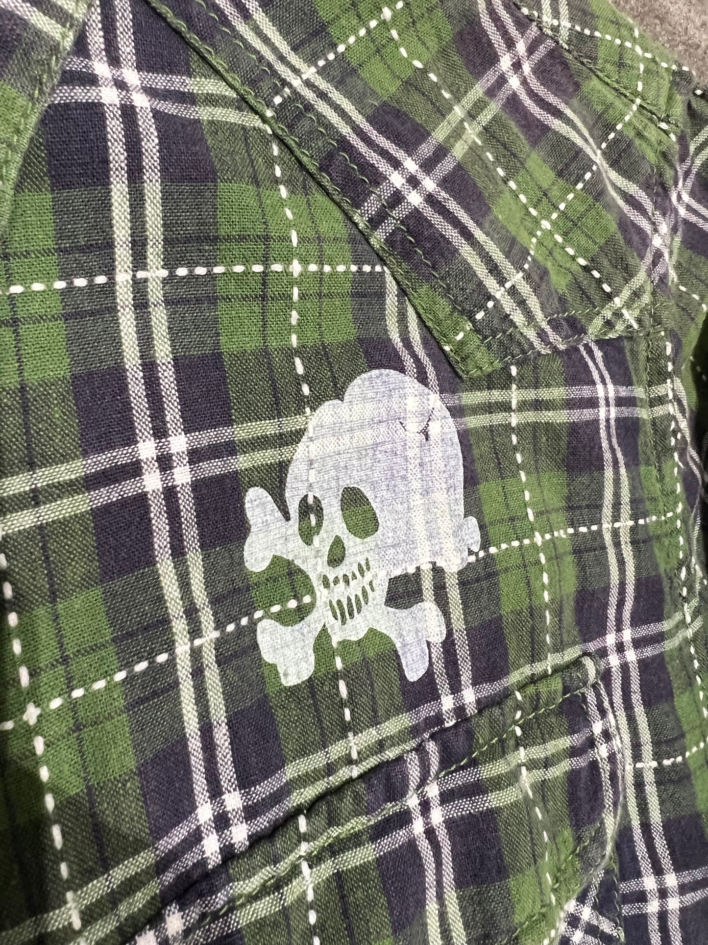 000’s Acoustic Detroit Checkered Flannel (S)