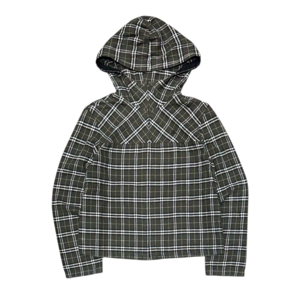 000’s Burberrys Zip Up Hoodie (XS)
