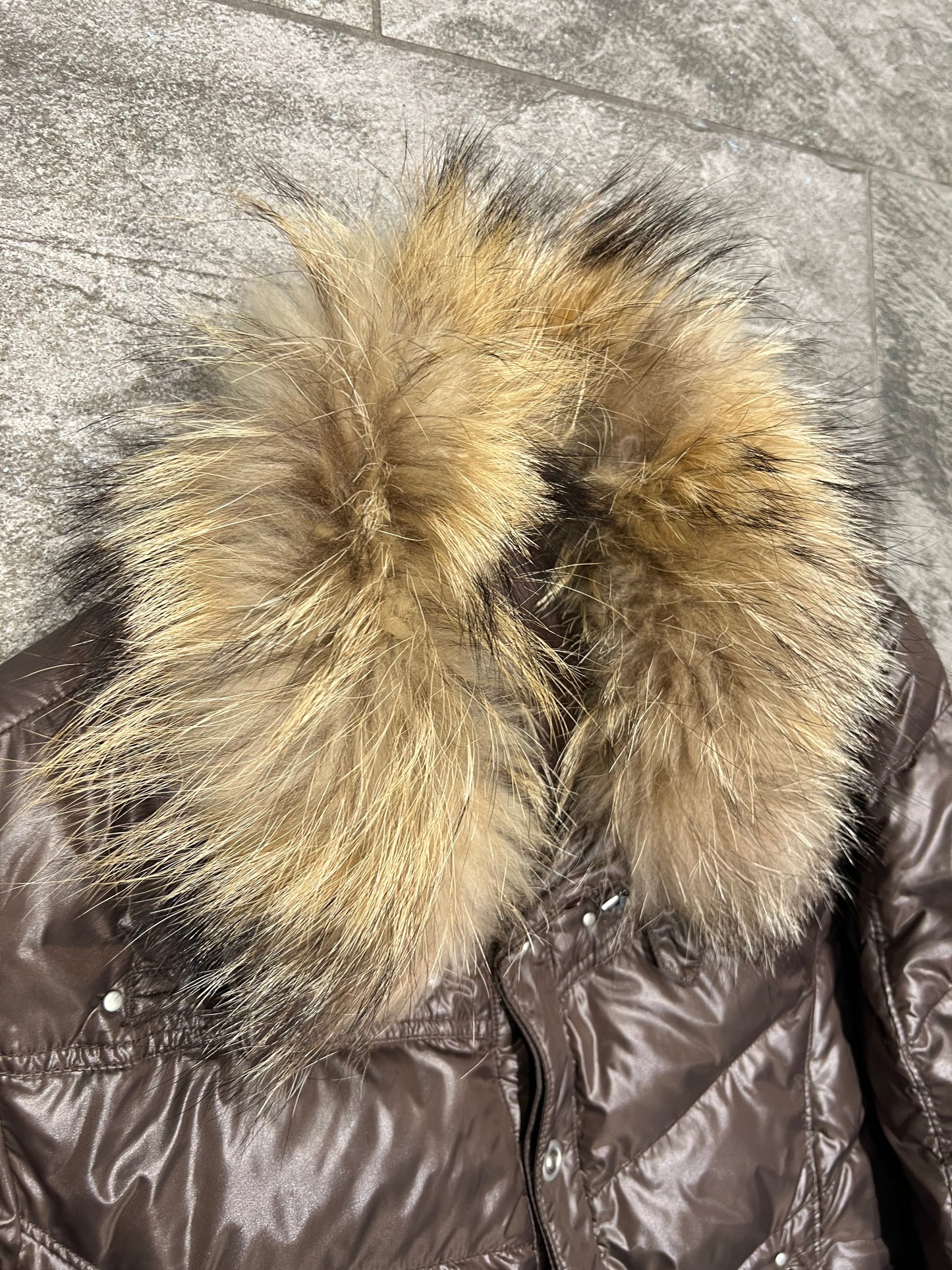 000’s A.S.M Fur Collar Puffer (s-m)
