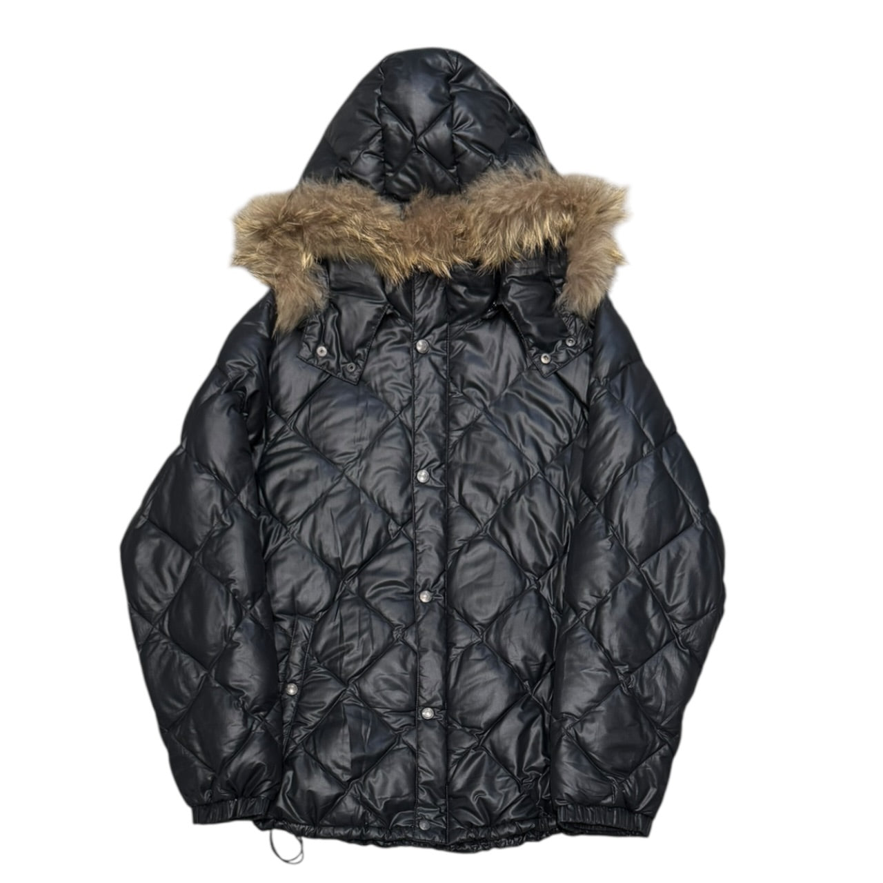 000’s Think Pink Fur Puffer (L)