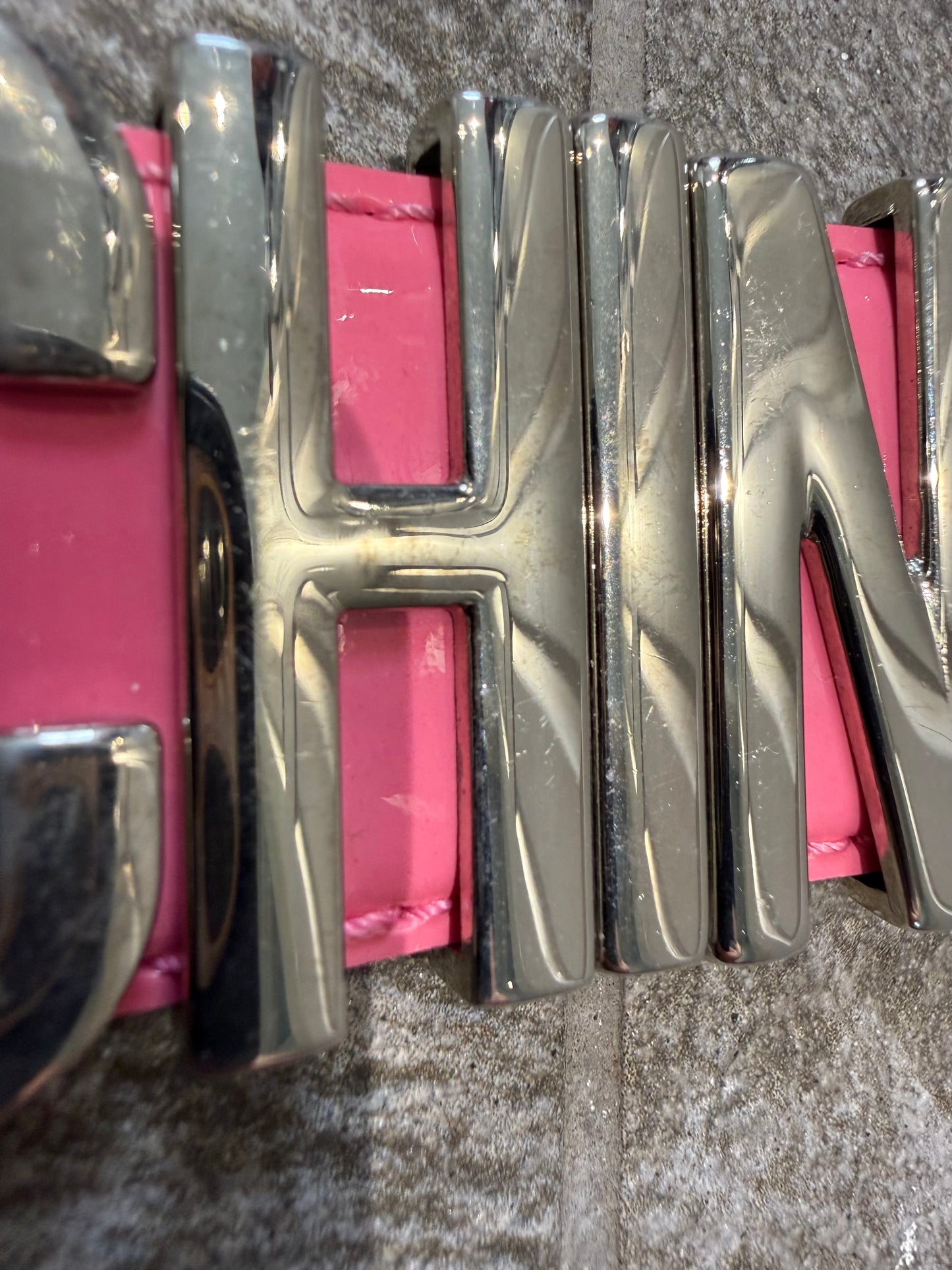 Moschino Patent Leather Belt