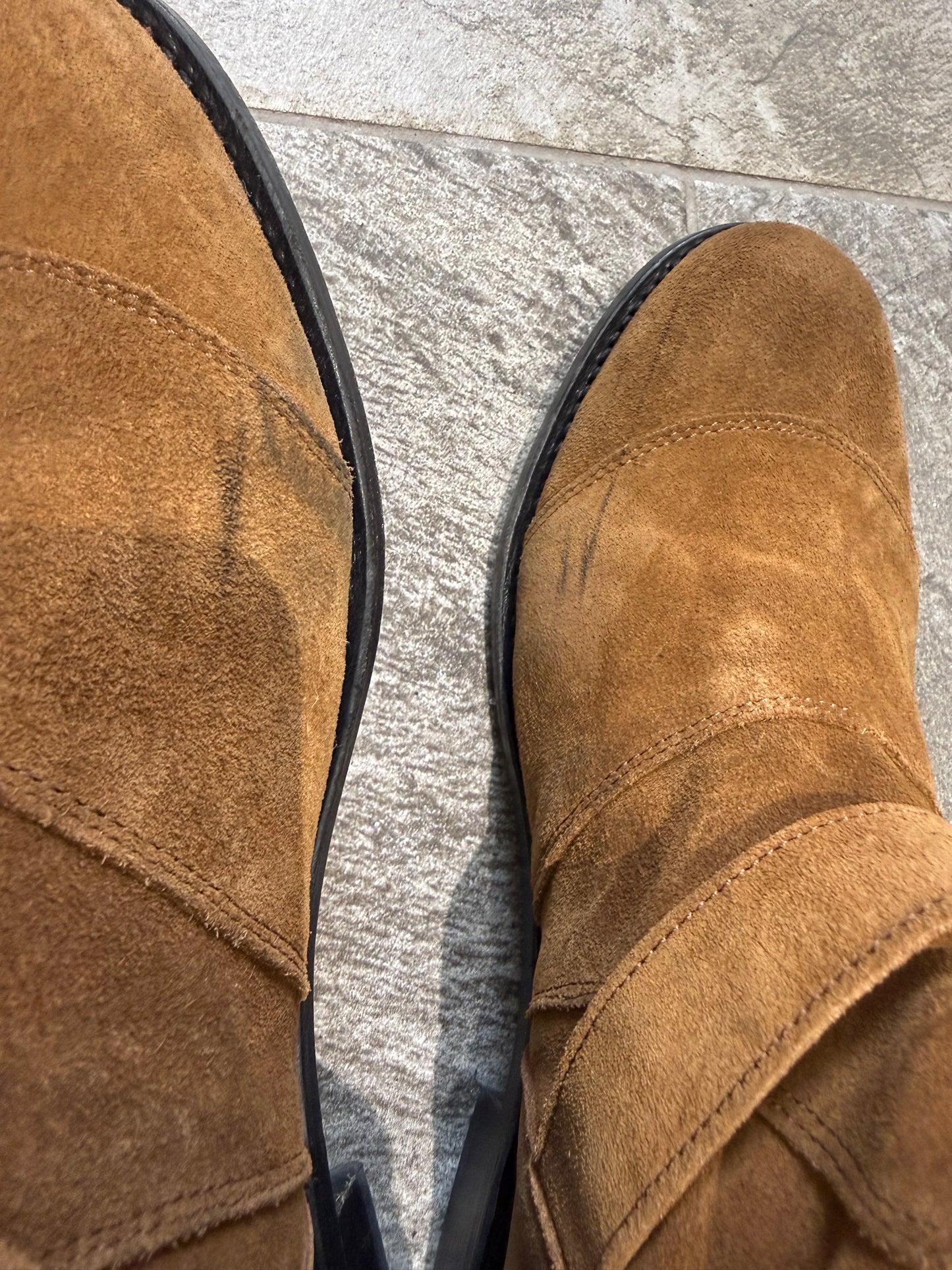 Balmain x H&M Suede Boots (EU 43 - UK 9)