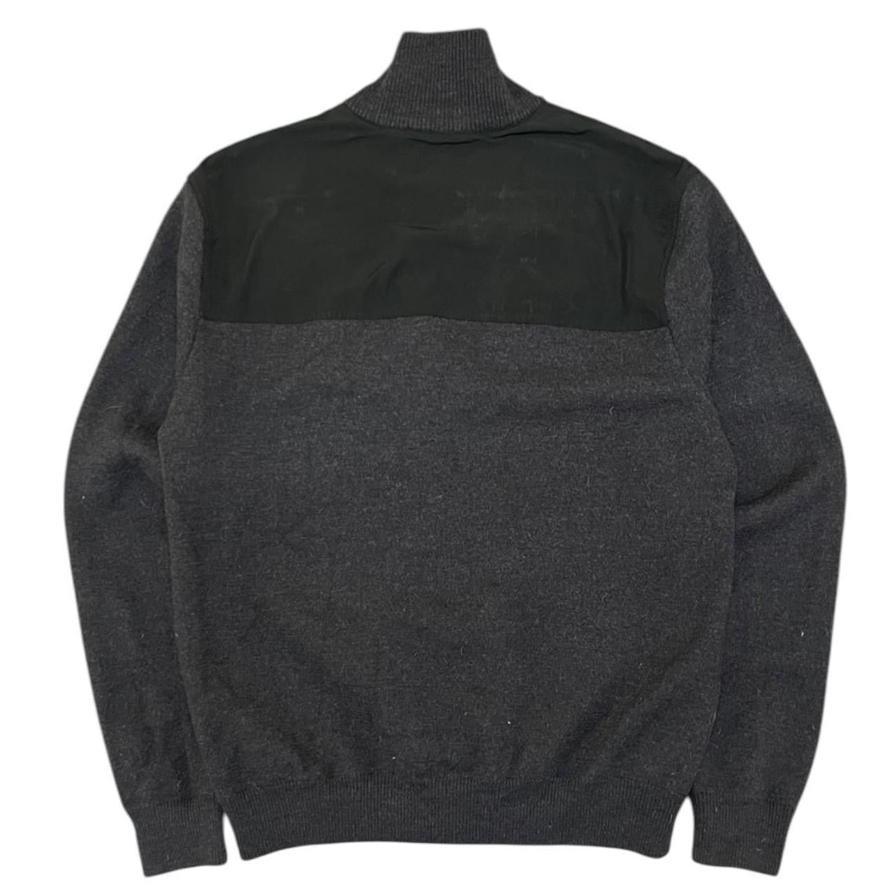 Prada Panelled Wool Zip Up Jacket