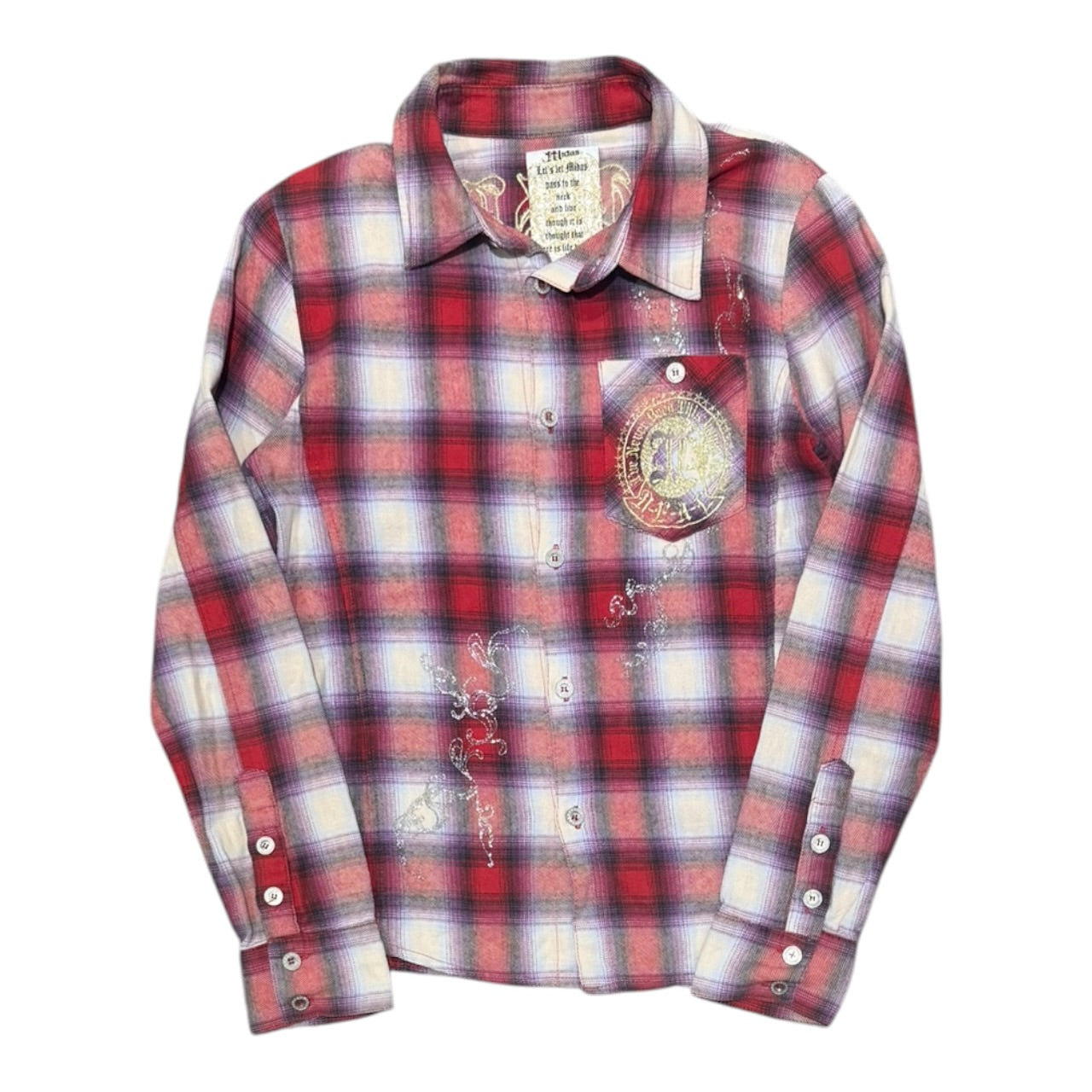 000’s Midas Plaid Flannel (XS)