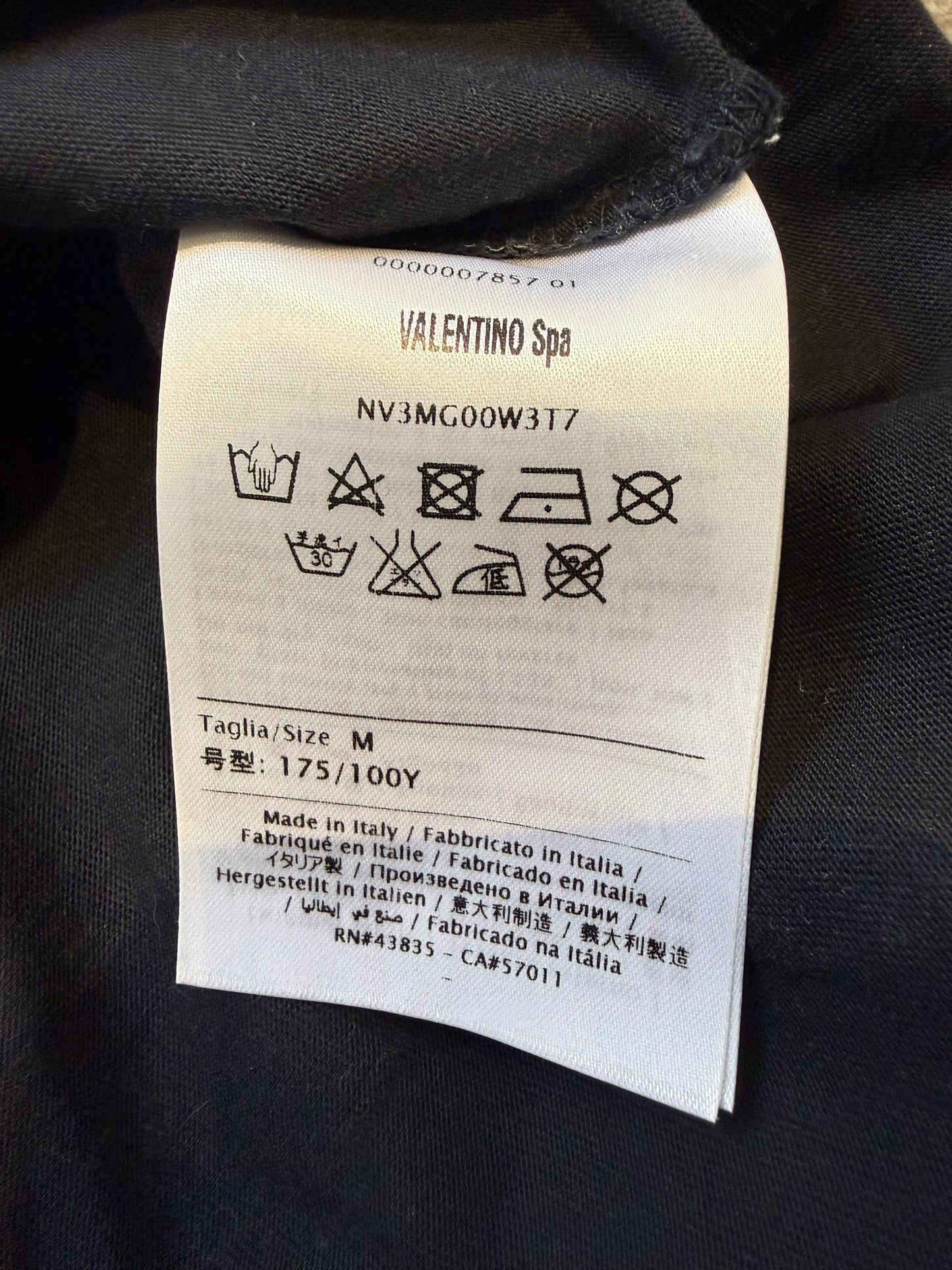 Valentino Garavani Studded Camo Stars Tee (M)