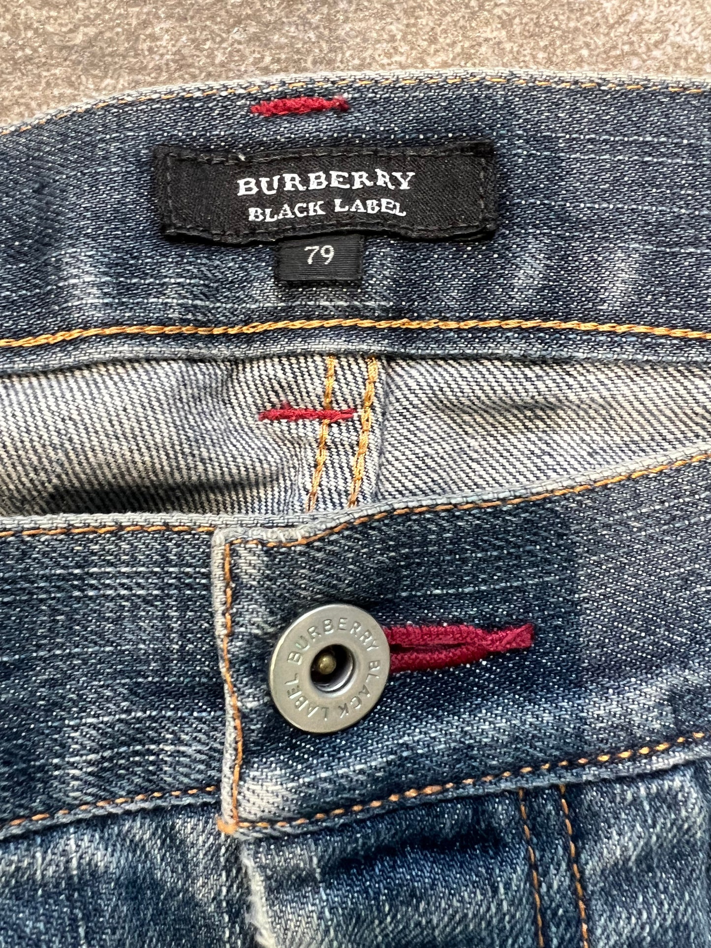 000s Burberry Black Label Denim Jeans