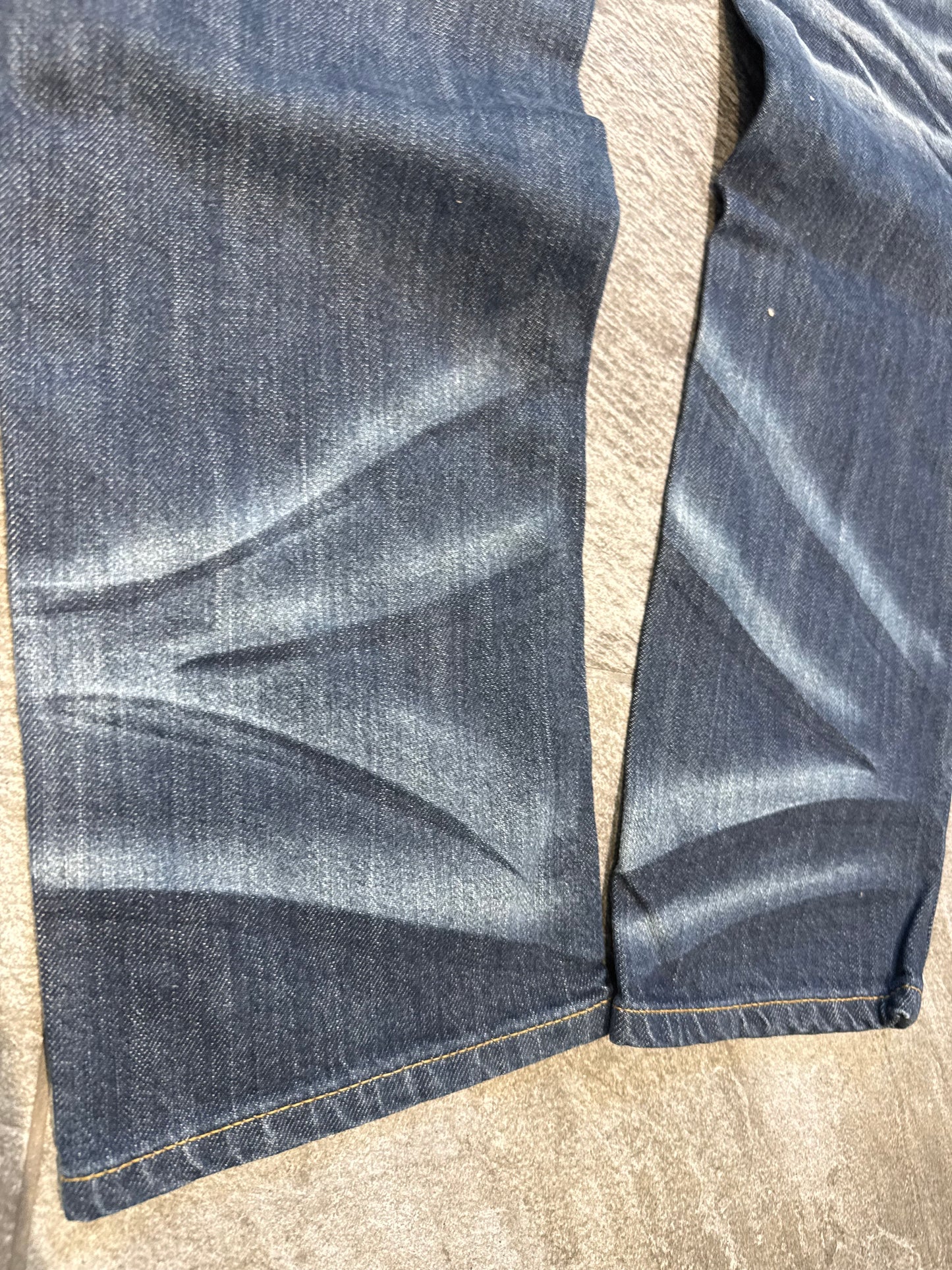 000’s Steer Blue Whiskered Jeans (28”)