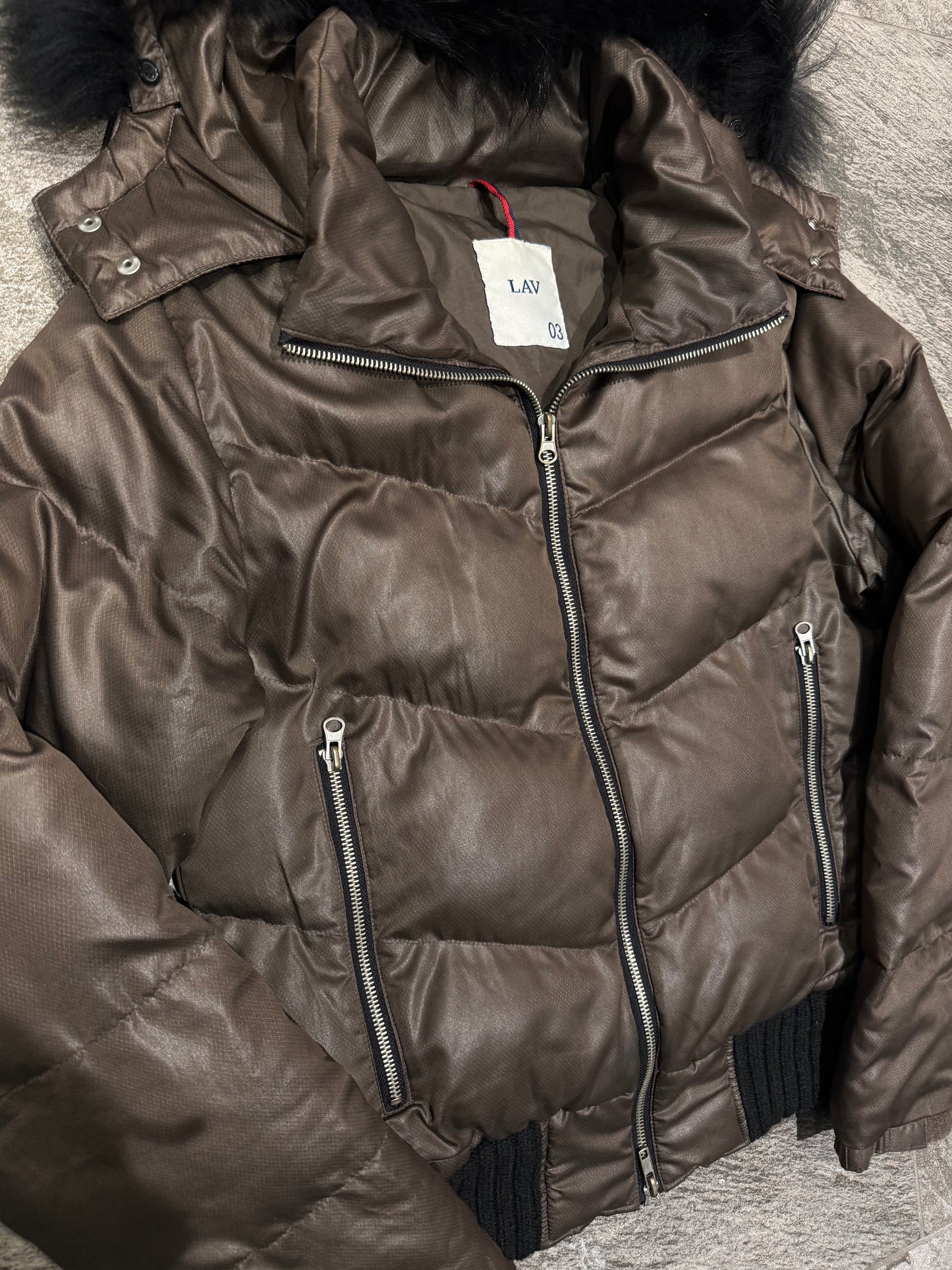 000’s LAV Fur Puffer (S)