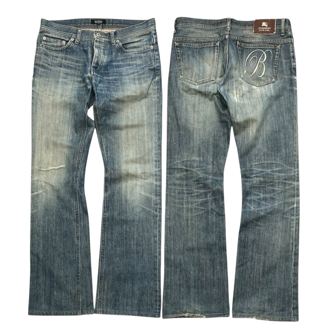 000s Burberry Black Label Denim Jeans