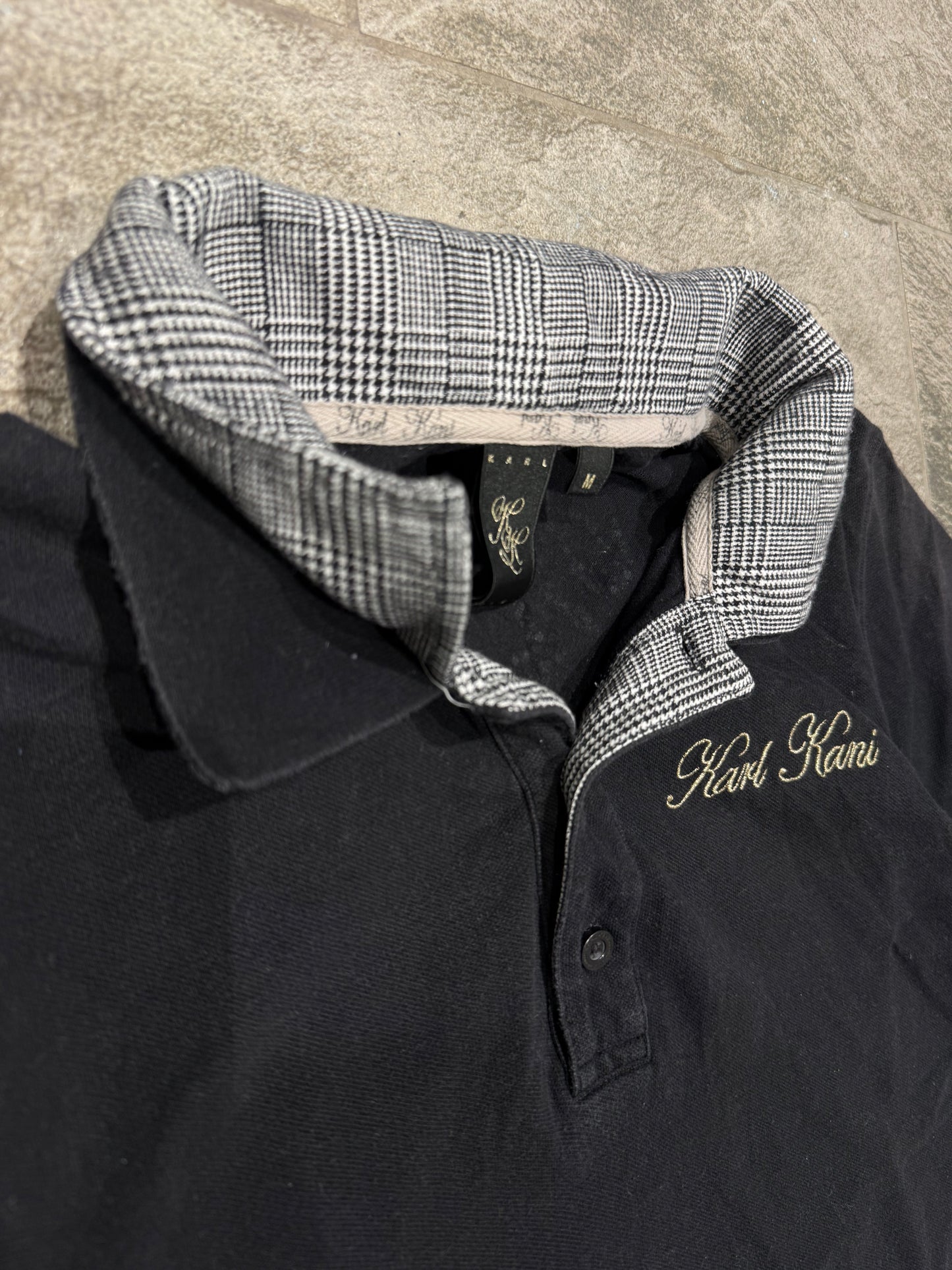 000’s Karl Kani Double Collar Polo (S)