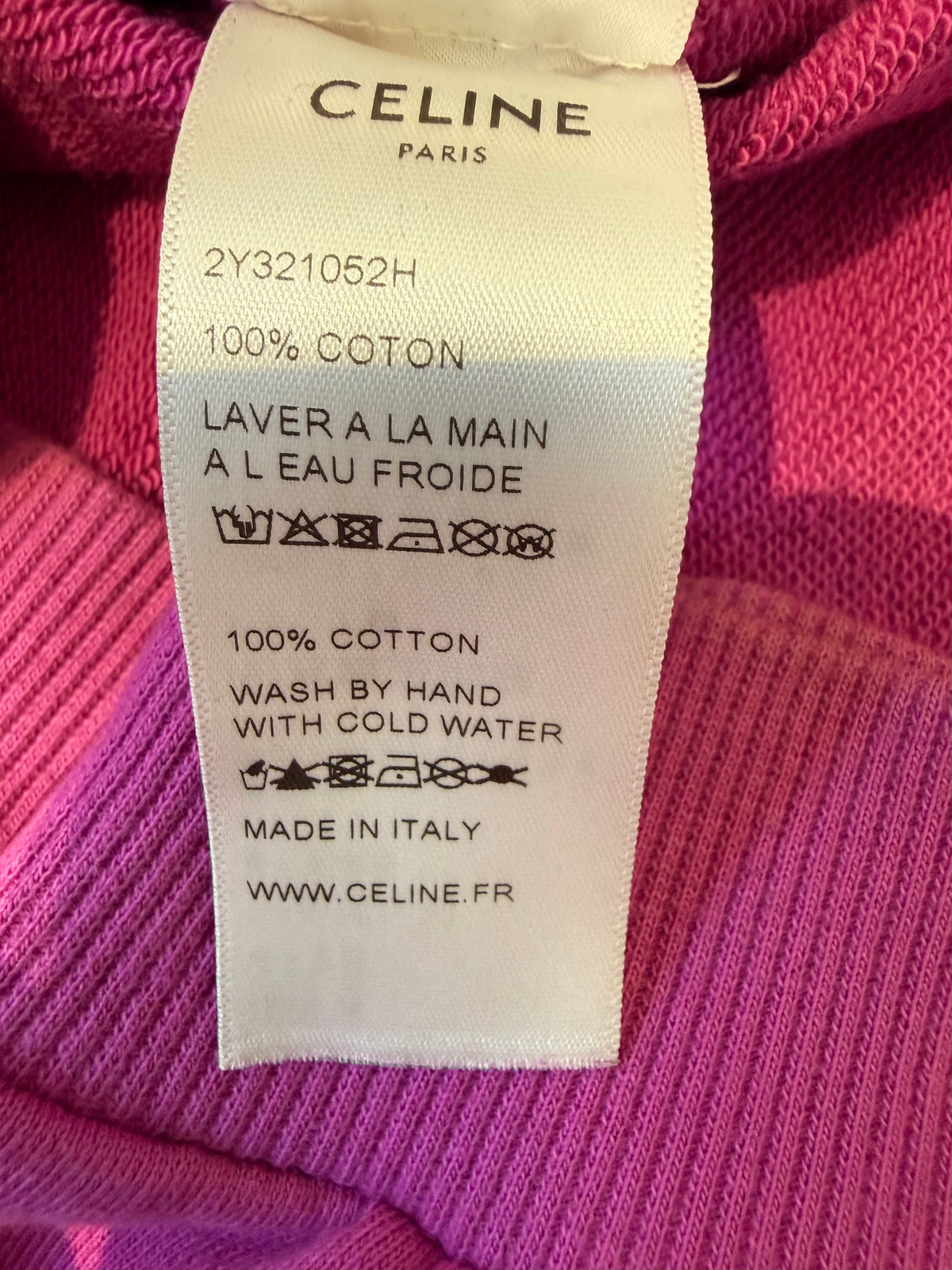 Celine Spellout Hoodie (L)
