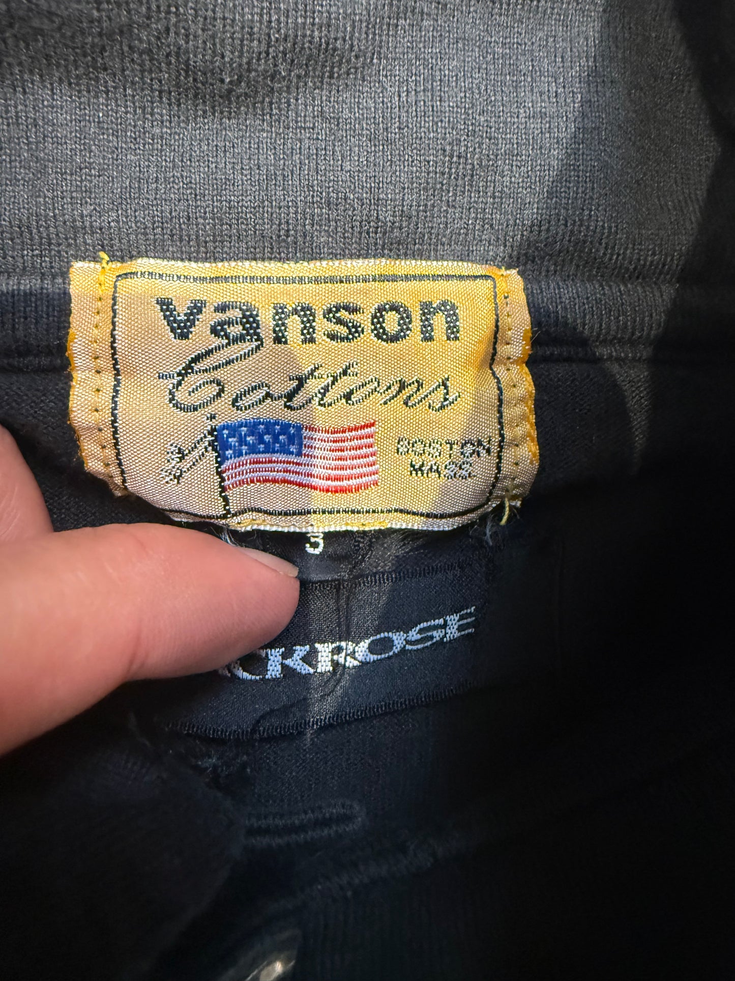 Vanson X Jackrose Skull Polo (M)