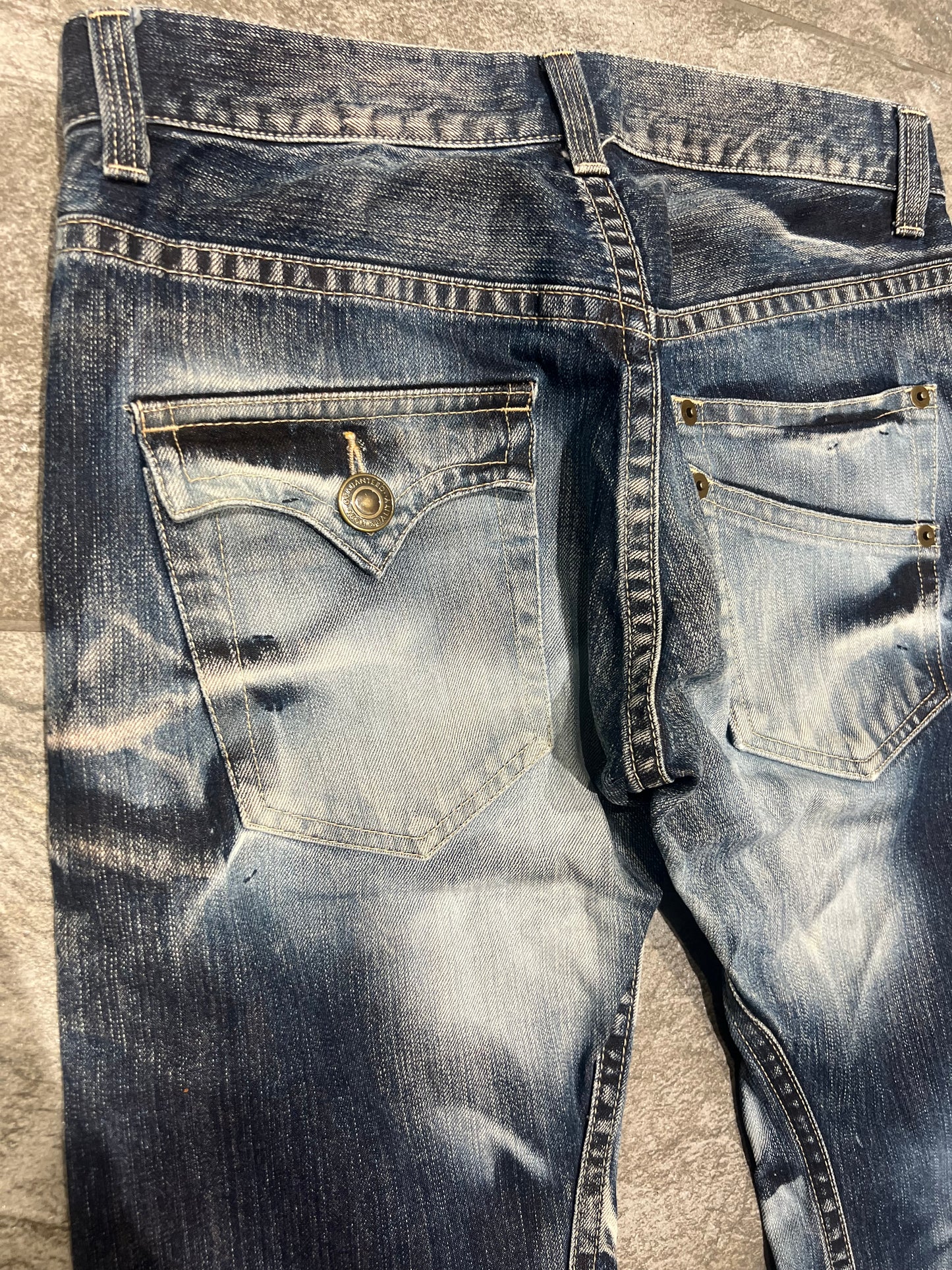 000’s Rattletrap Bow Leg Jeans (32”)