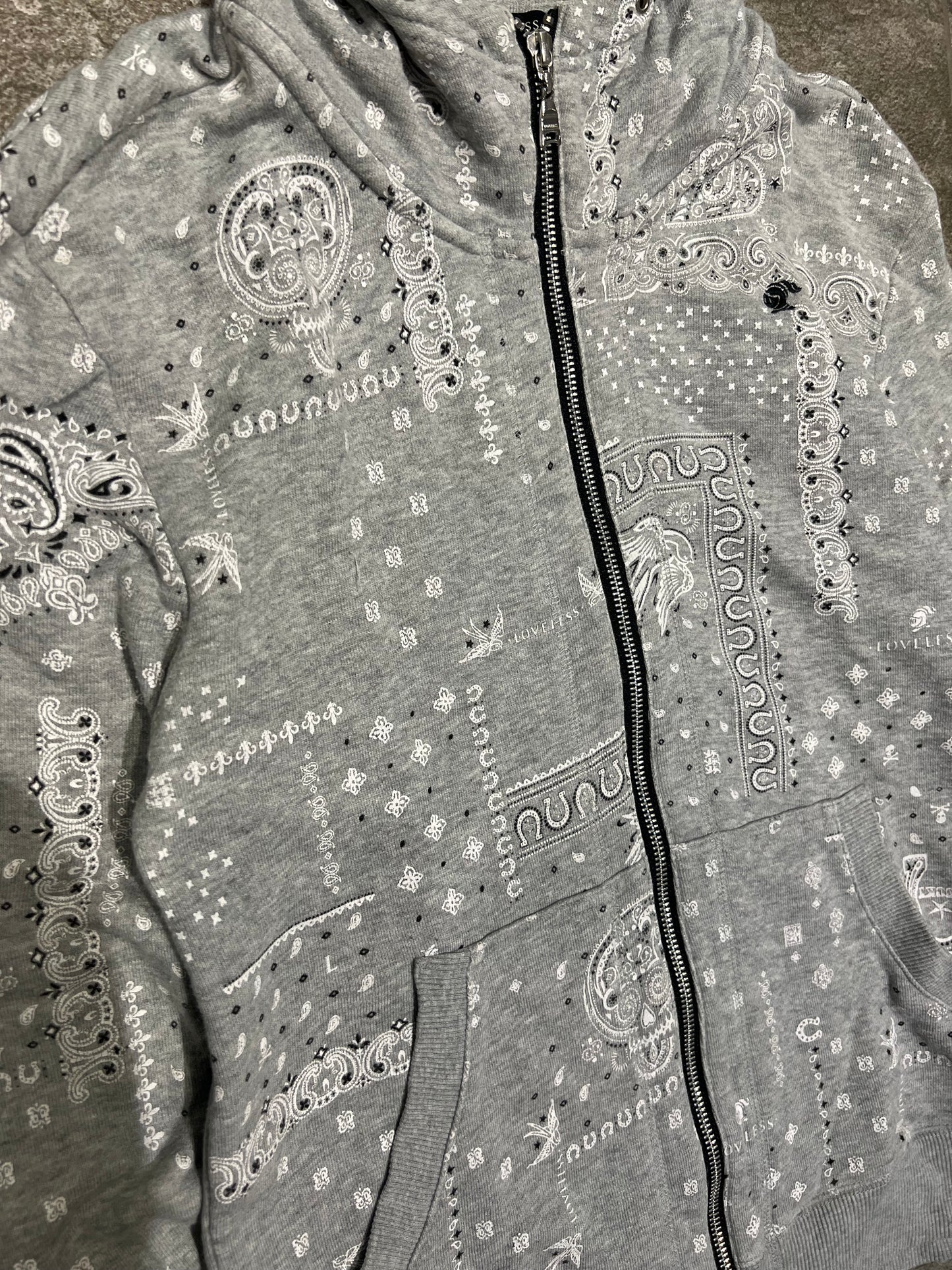 000’s Loveless Zip Up Hoodie