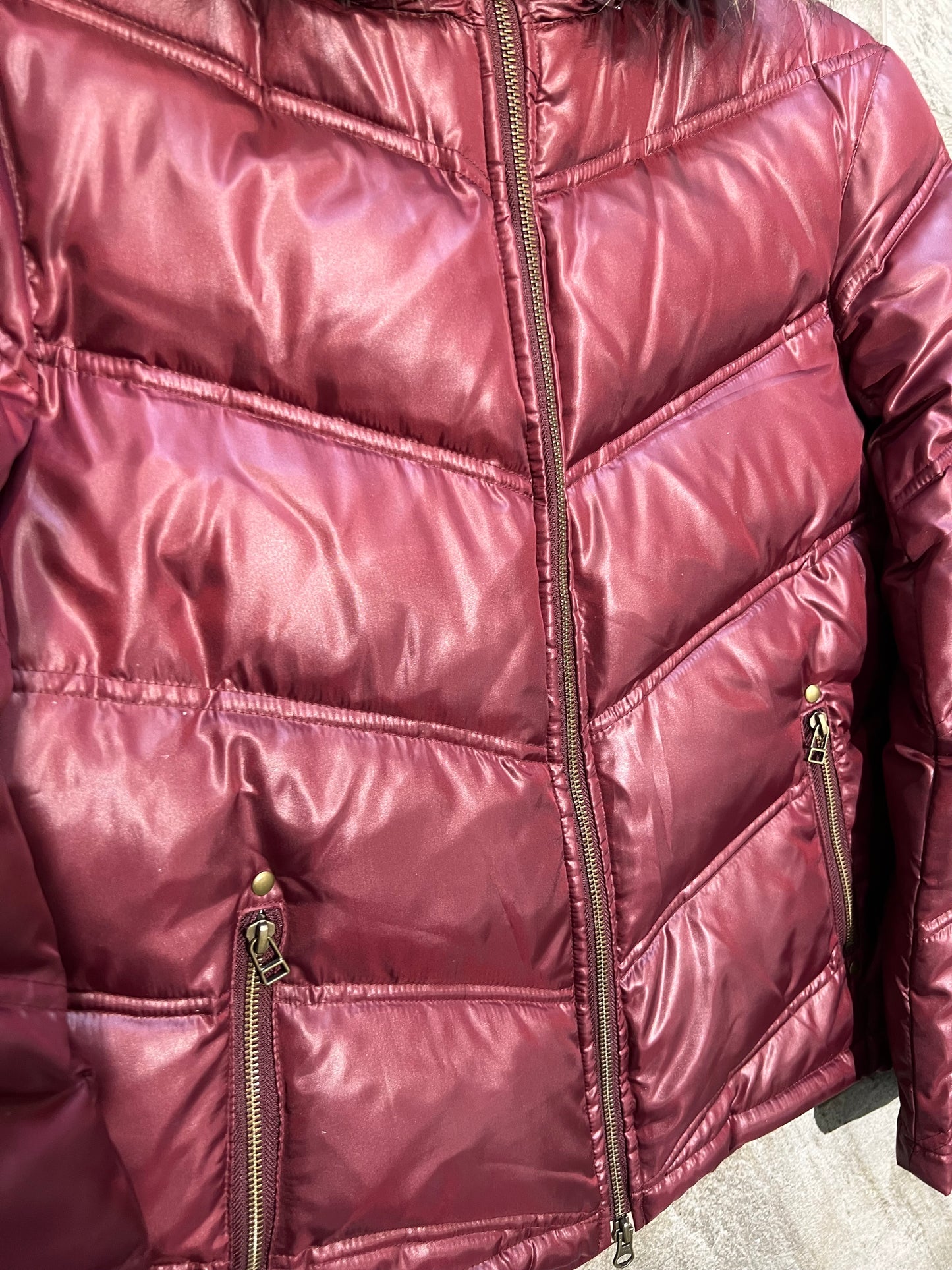 000’s MK Klein Homme Fur Puffer (M)