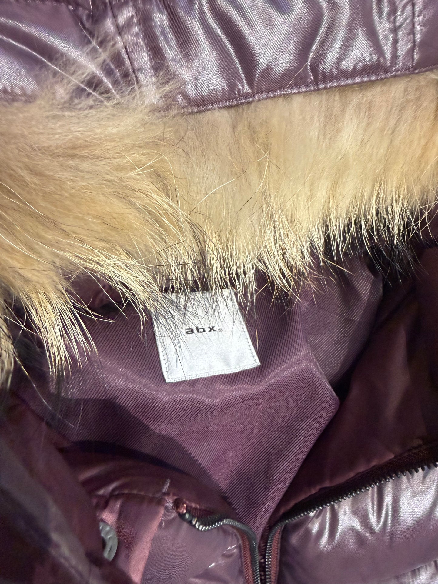 000’s ABX Glossy Fur Puffer (S)
