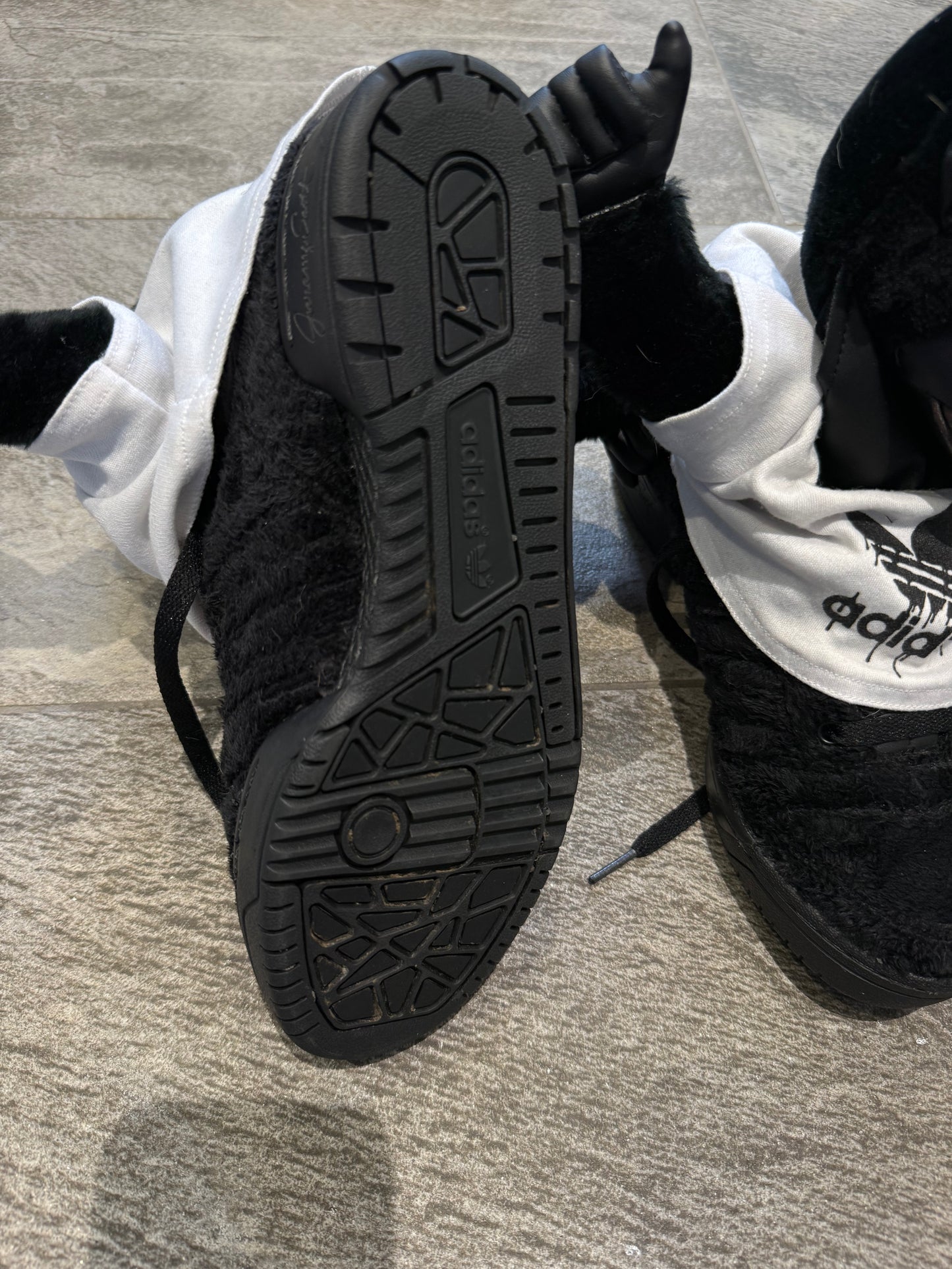Jeremy Scott x Adidas Gorilla High Tops (UK 7)