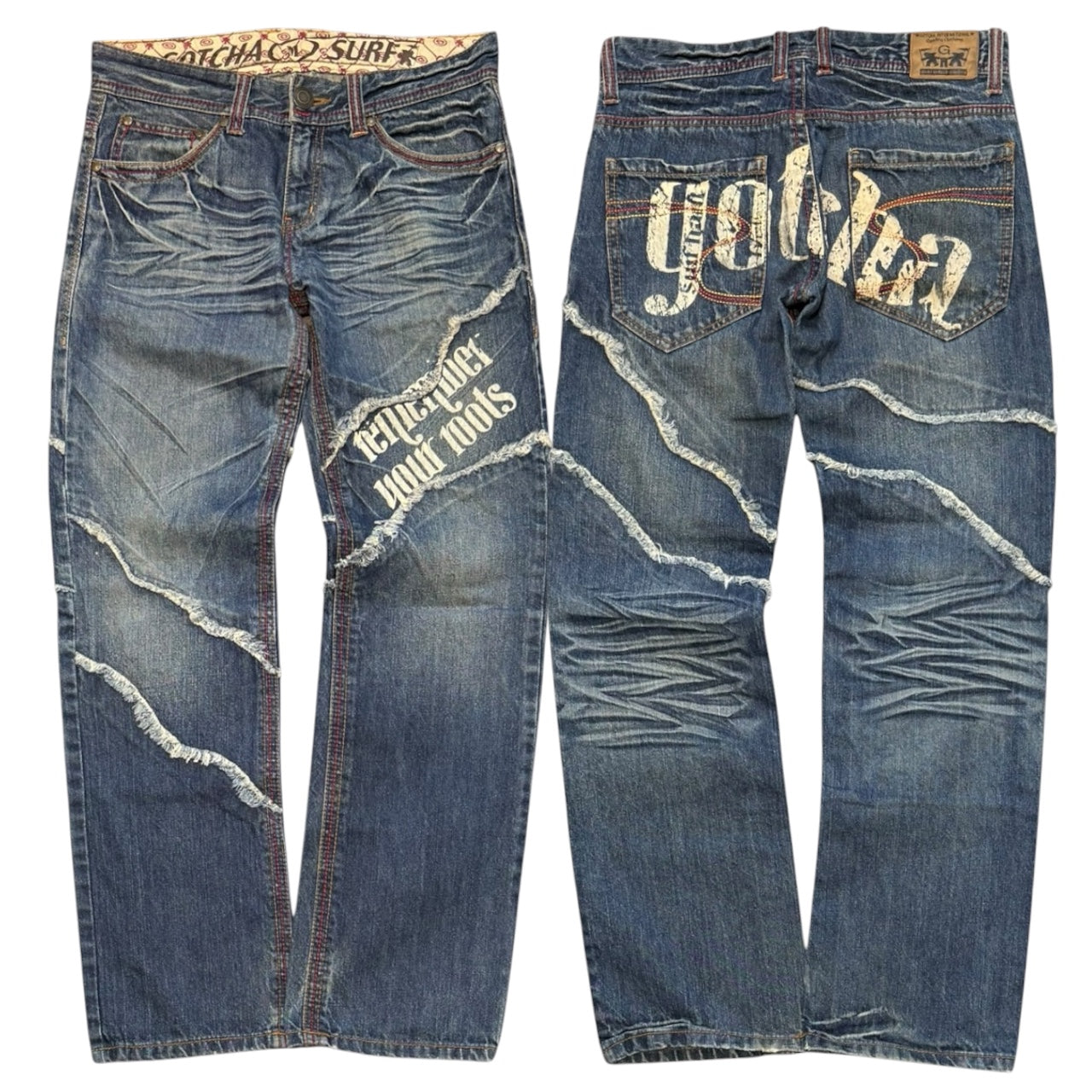 000’s Gotcha Distressed Jeans (32”)