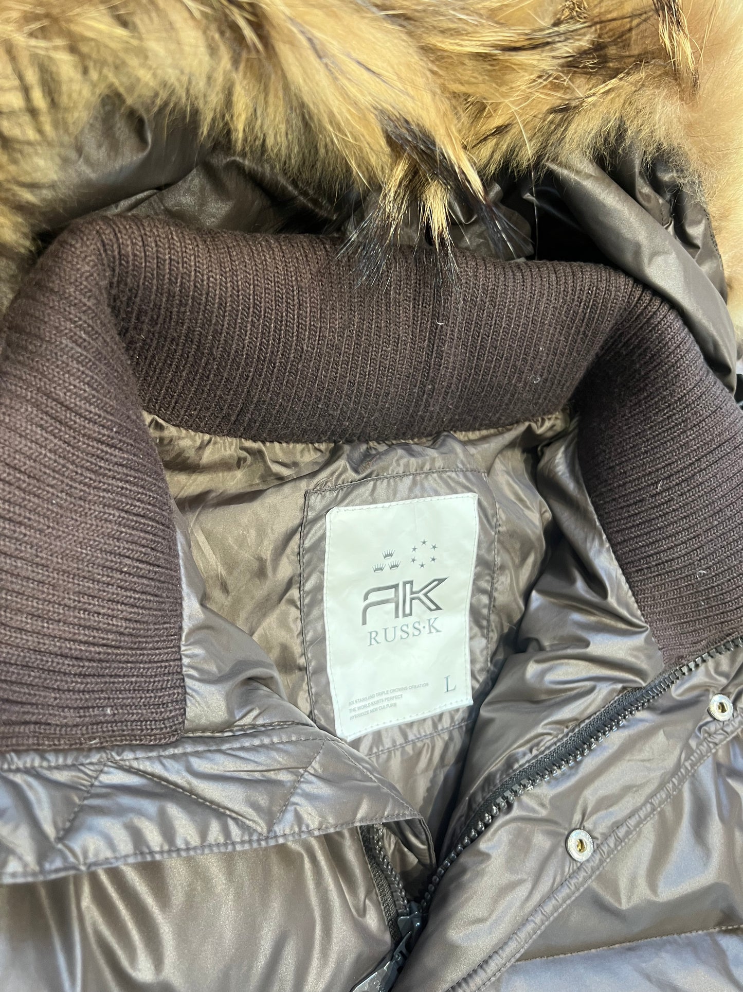 Japanese Russ K Fur Bomber Jacket