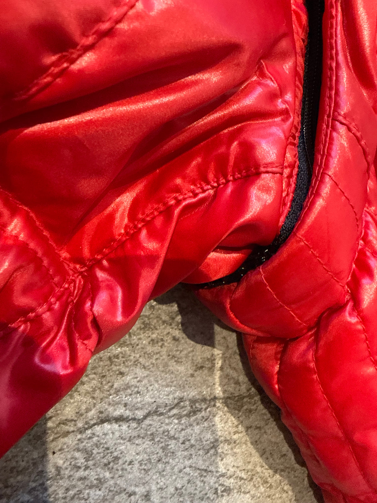 000’s Nicole Glossy 2 in 1 Fur Puffer (S)