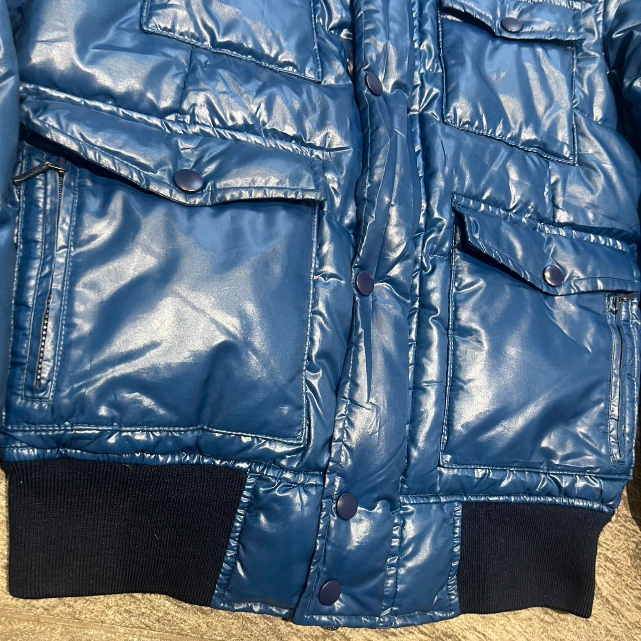 000’s Schlussel Fur Hood Puffer