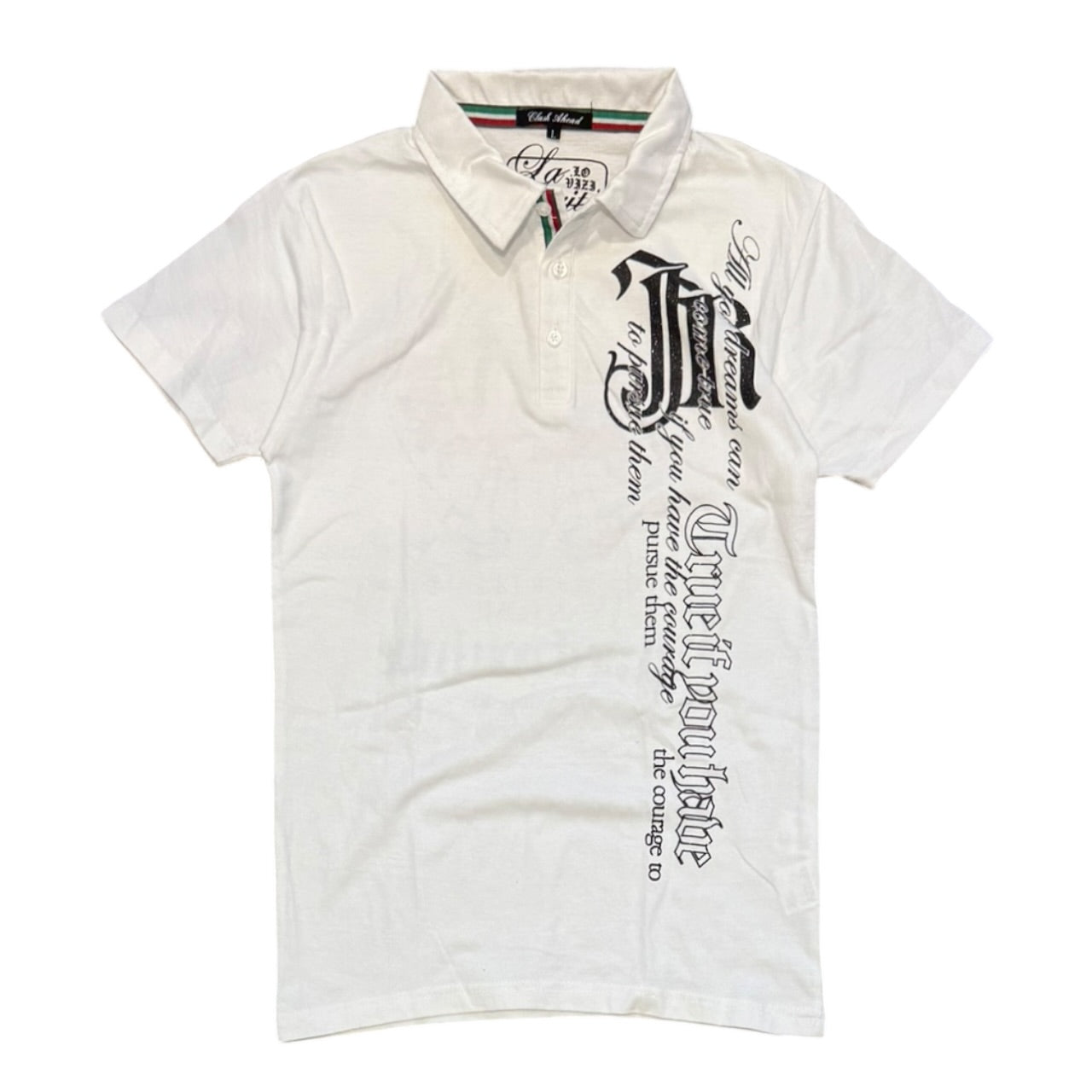 000’s Clash Ahead Script Polo (M)