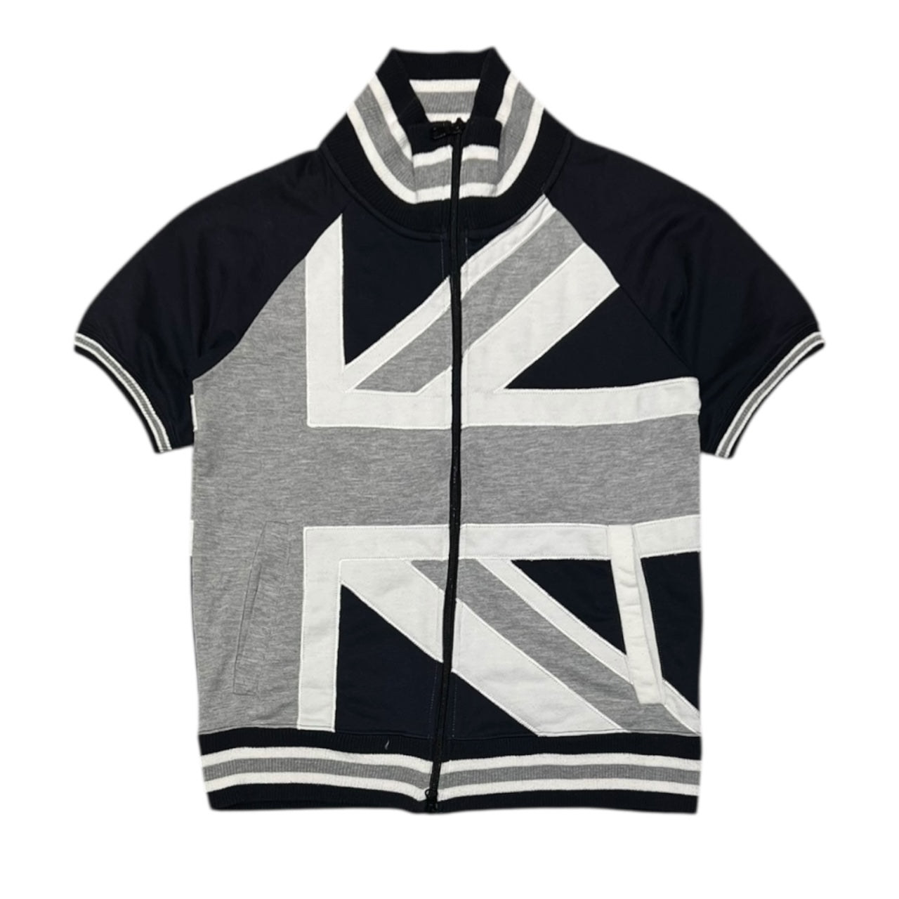 000’s PPFM Union Jack Zip Polo