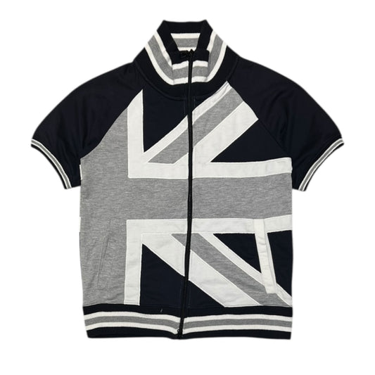 000’s PPFM Union Jack Zip Polo