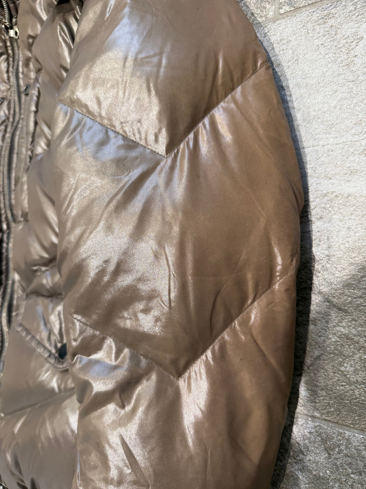 000’s Melrose Glossy Fur Puffer (S)