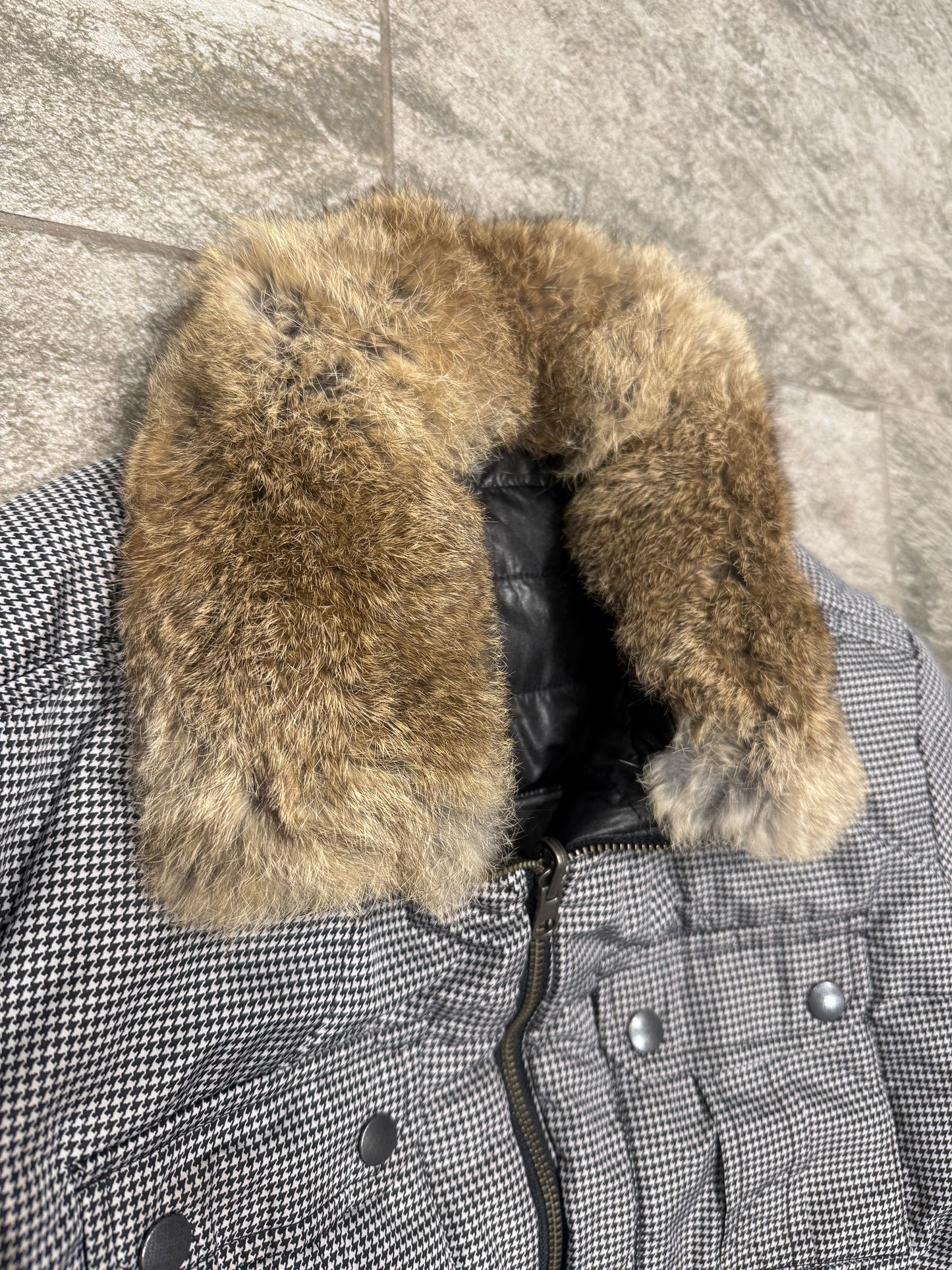 000’s Bigi Fur Collar Puffer (S)