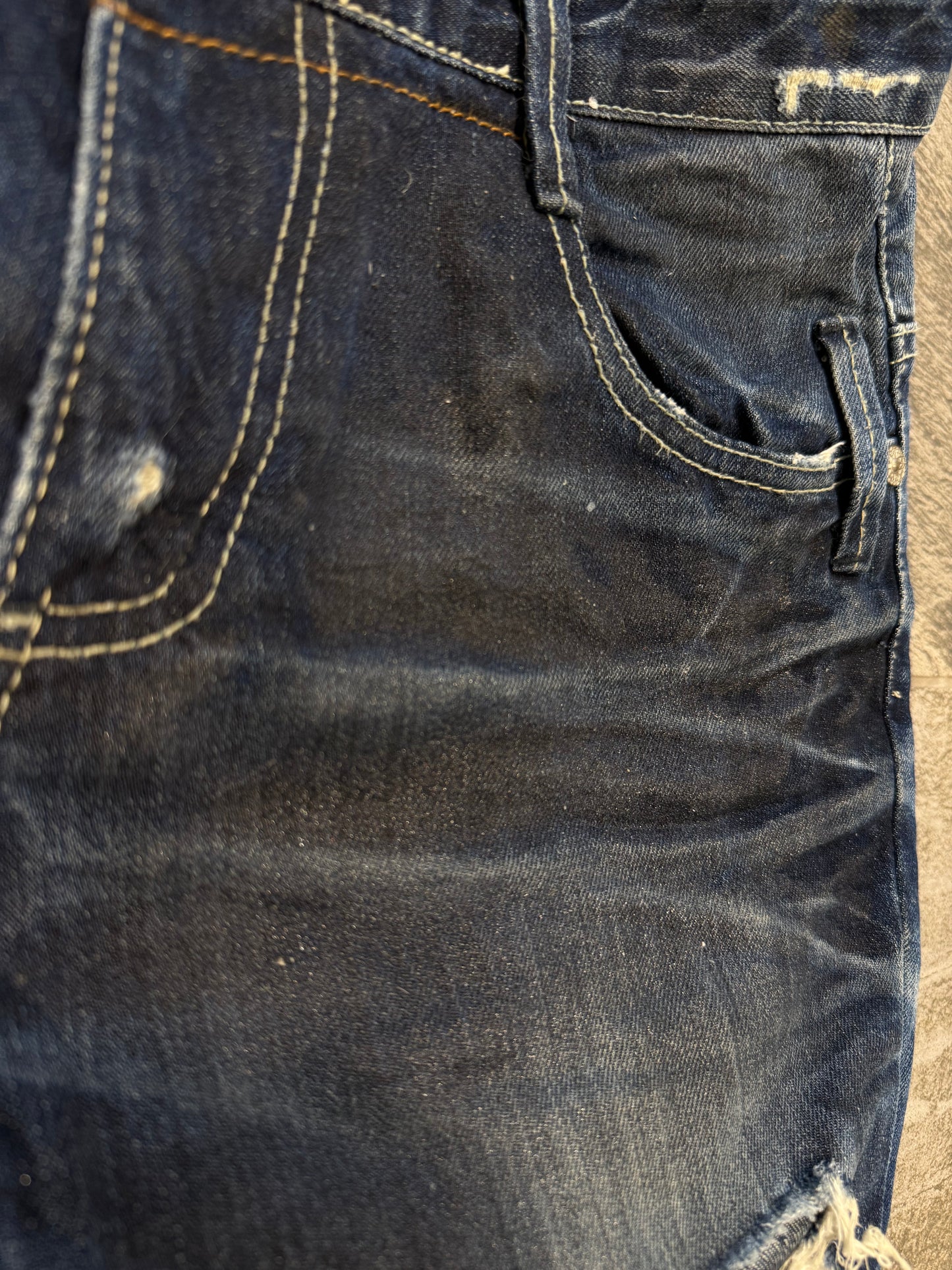Waxed Lolita Jeans (32”)