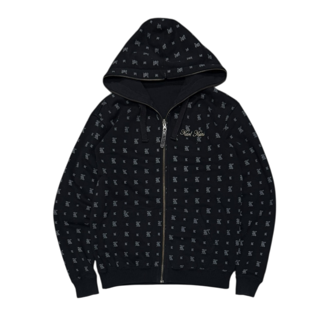 000’s Karl Kani Reversible Zip Up Hoodie (m)