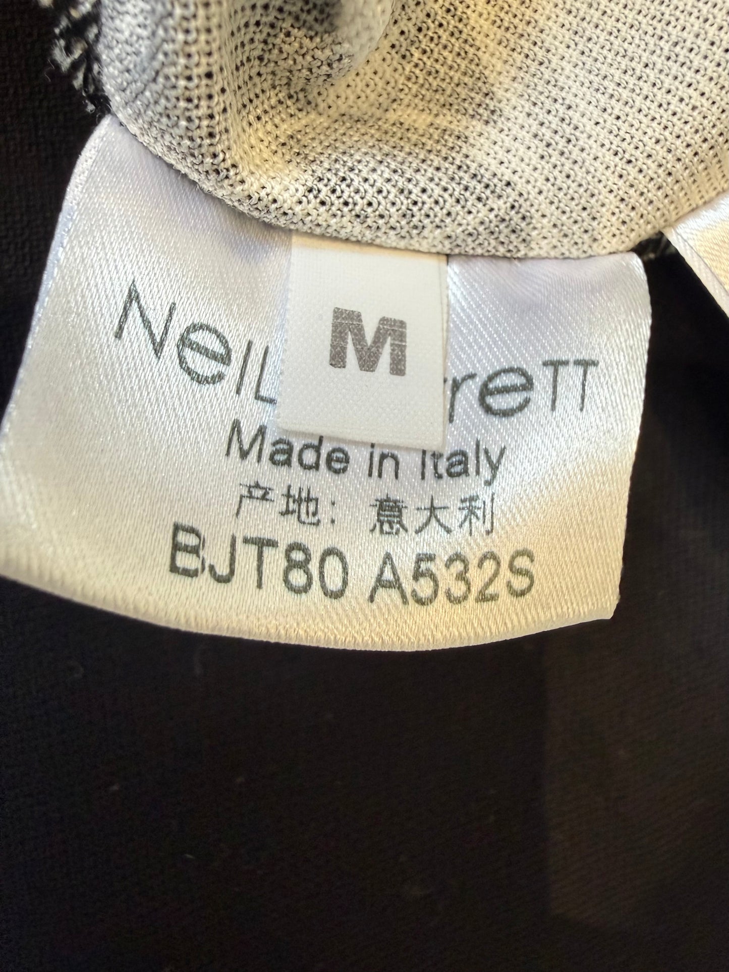 Neil Barrett SS2016 Camouflage Keffiyeh Polo (M)
