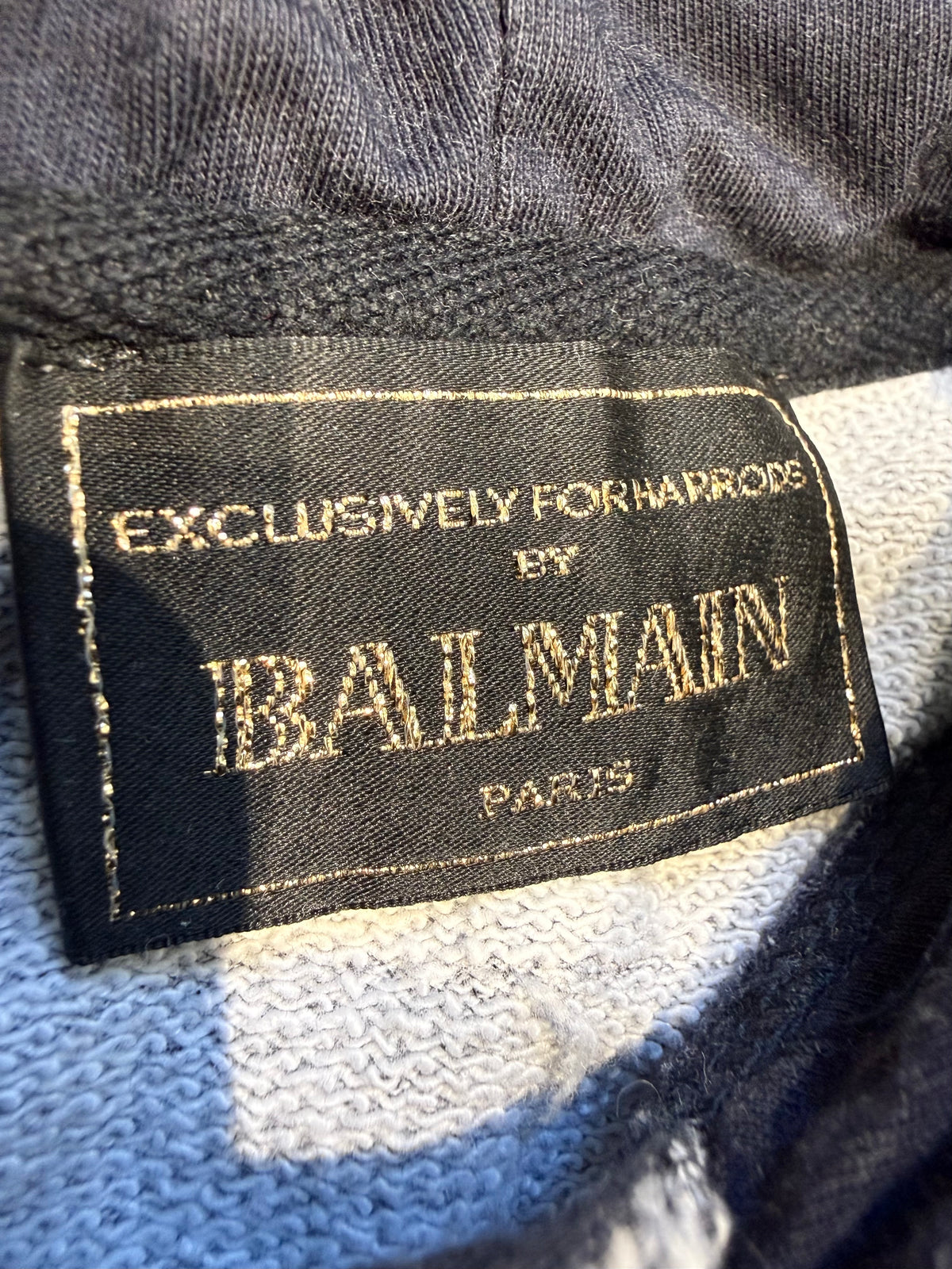 Balmain Exclusive Palm Zip Hoodie (S)