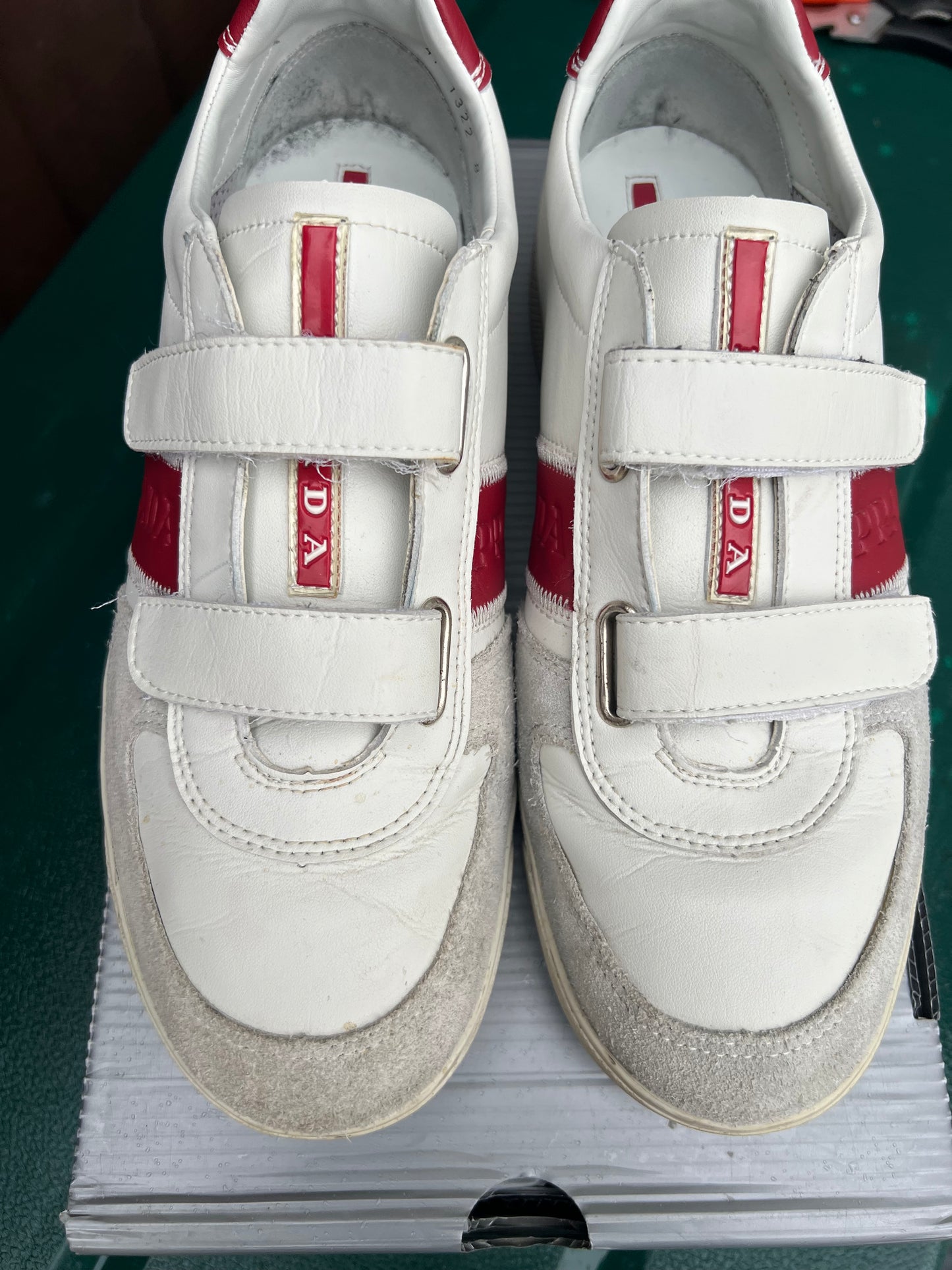 Prada Calzature Velcro Trainers