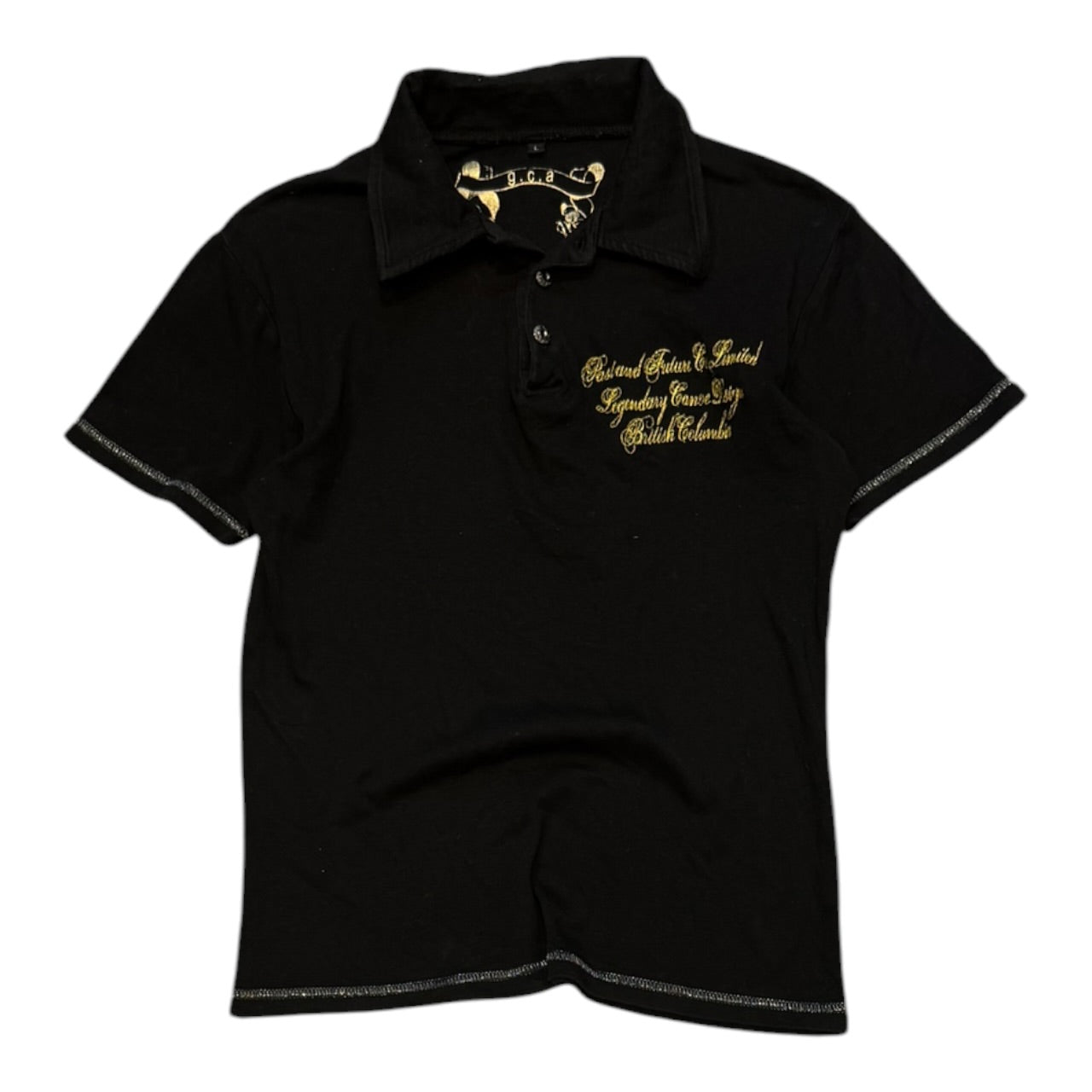 000’s Japanese Skull Polo (S)