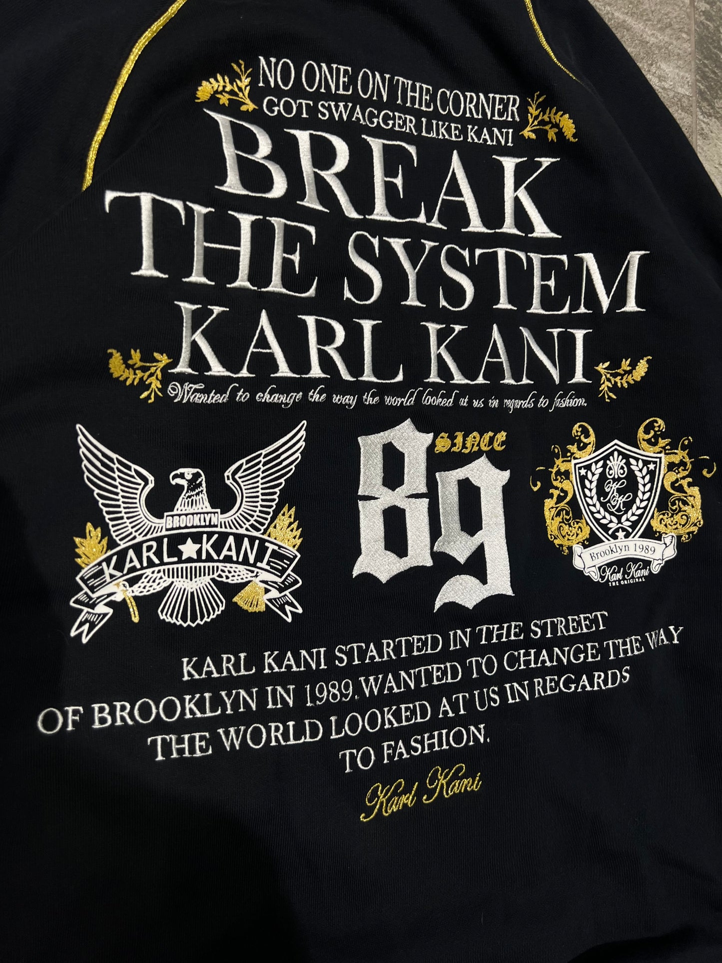 000’s Karl Kani Full Zip Up hoodie