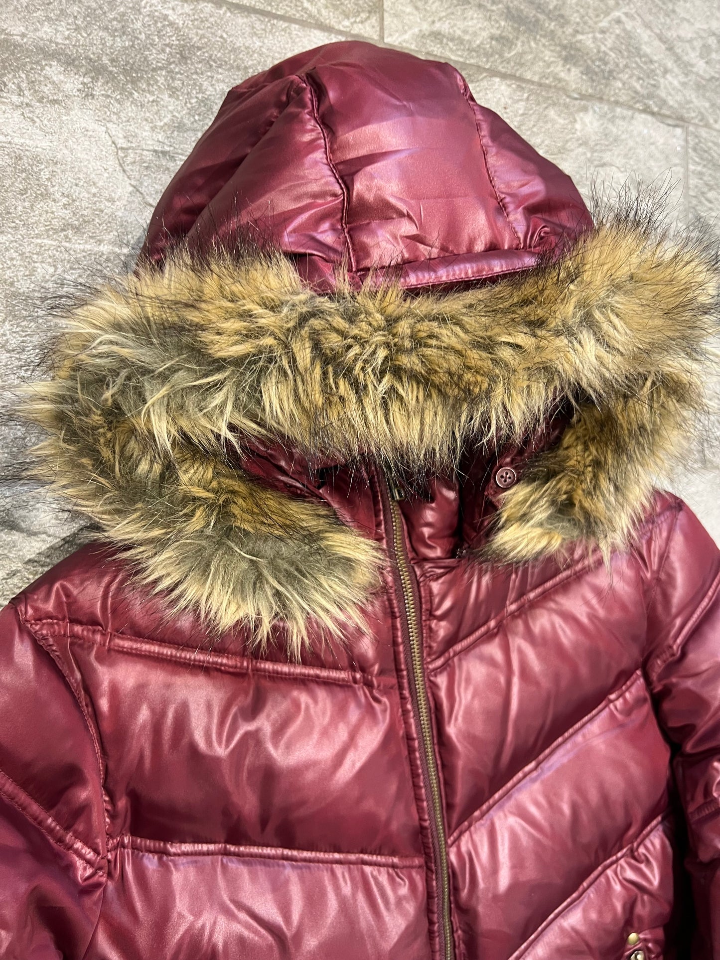 000’s MK Klein Homme Fur Puffer (M)