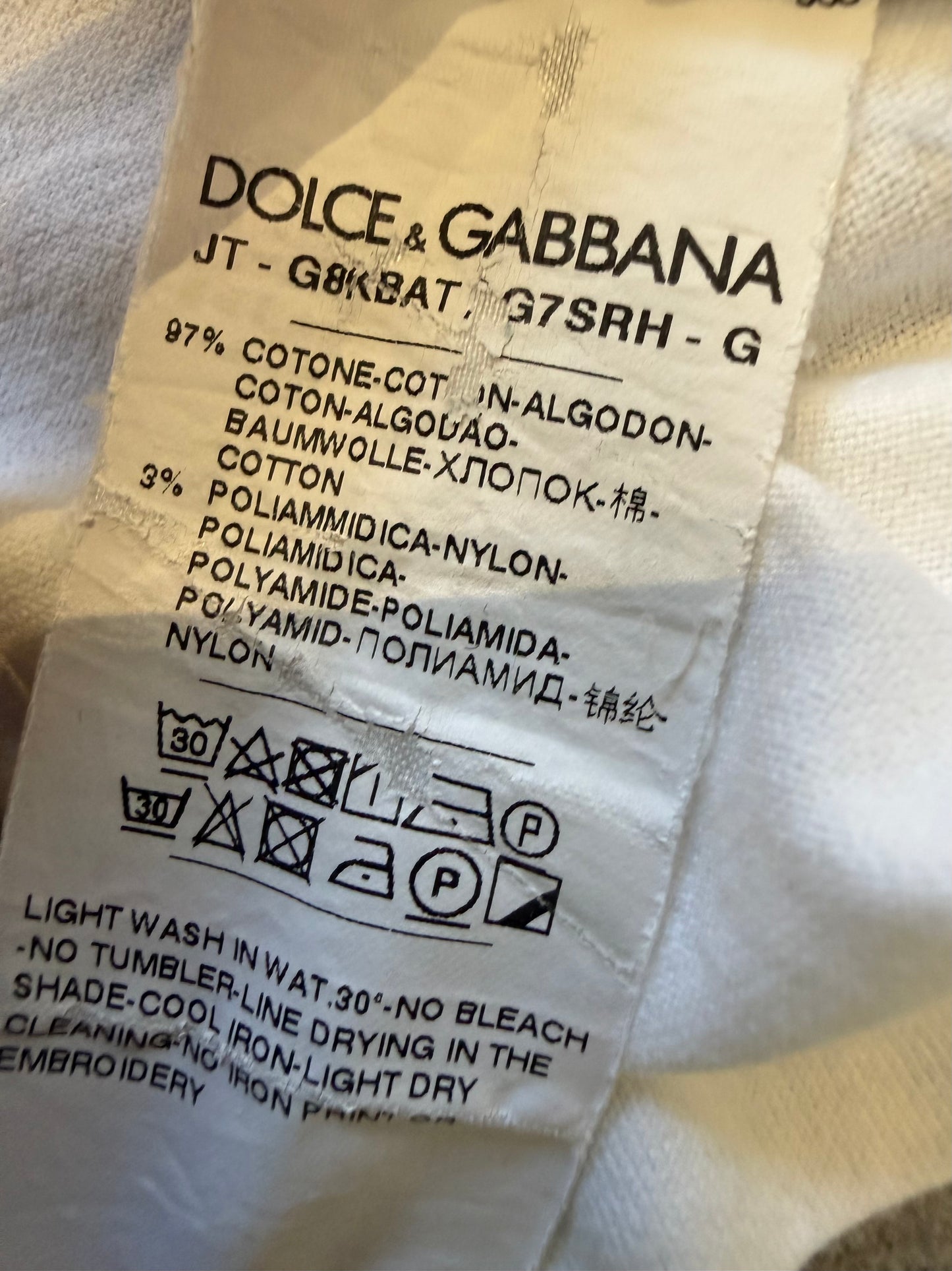 Dolce & Gabbana Floral Royal Tee (S)