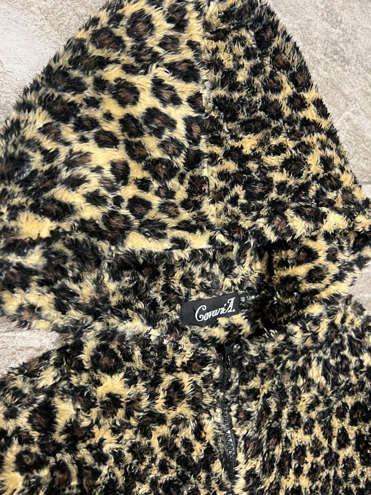000’s Cavari A Leopard Print Hoodie