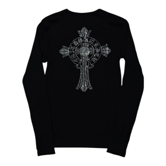 000’s FG Cross Rhinestone Longsleeve (M)