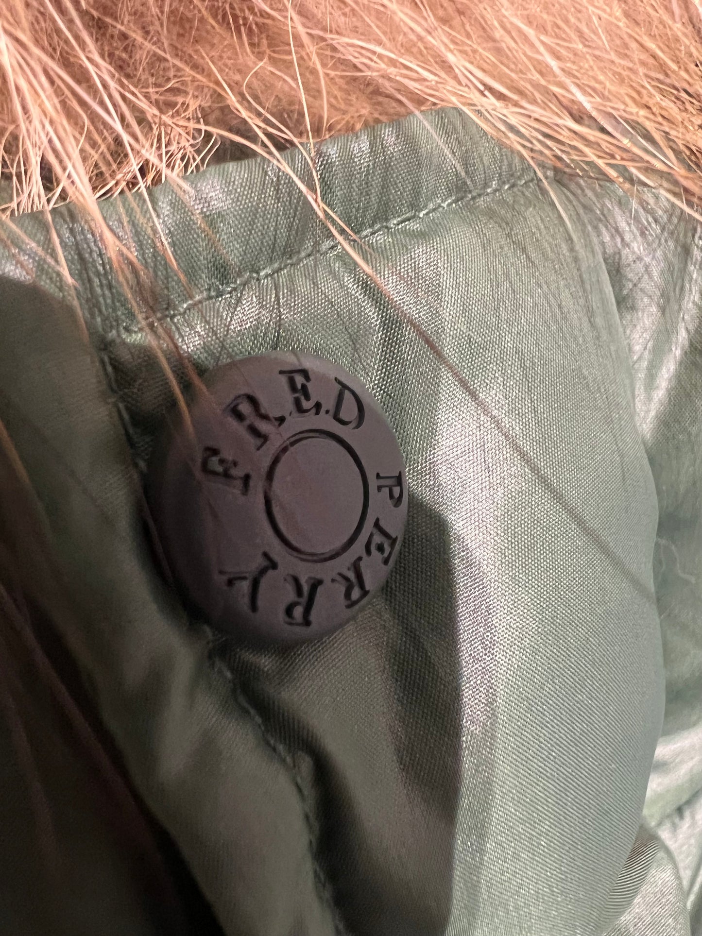 000’s Fred Perry Fur Hood Puffer