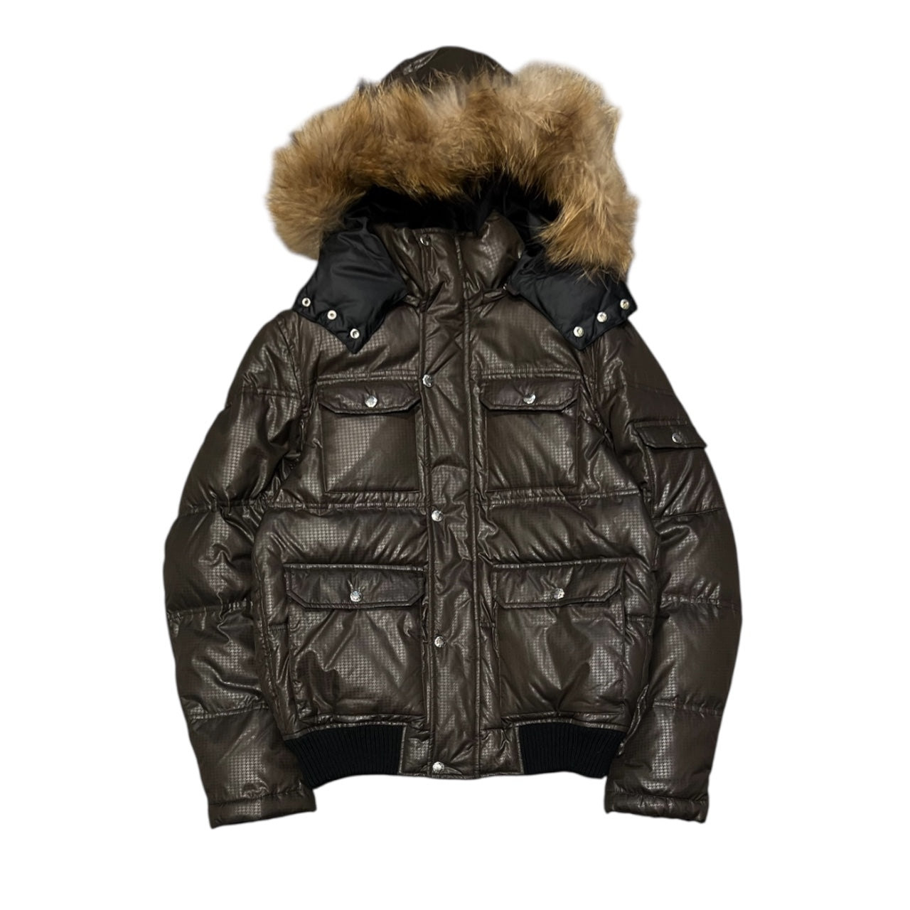 000’s Junmen Fur Trim Bomber Jacket