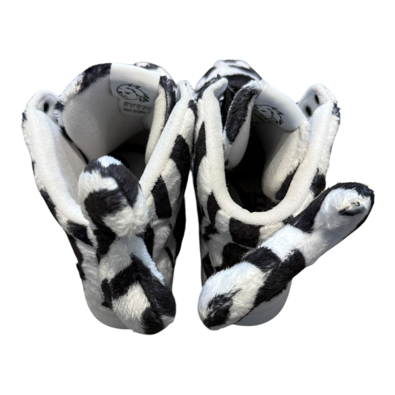 Jeremy Scott x Adidas Zebra High Tops (UK 8 - EU 42)