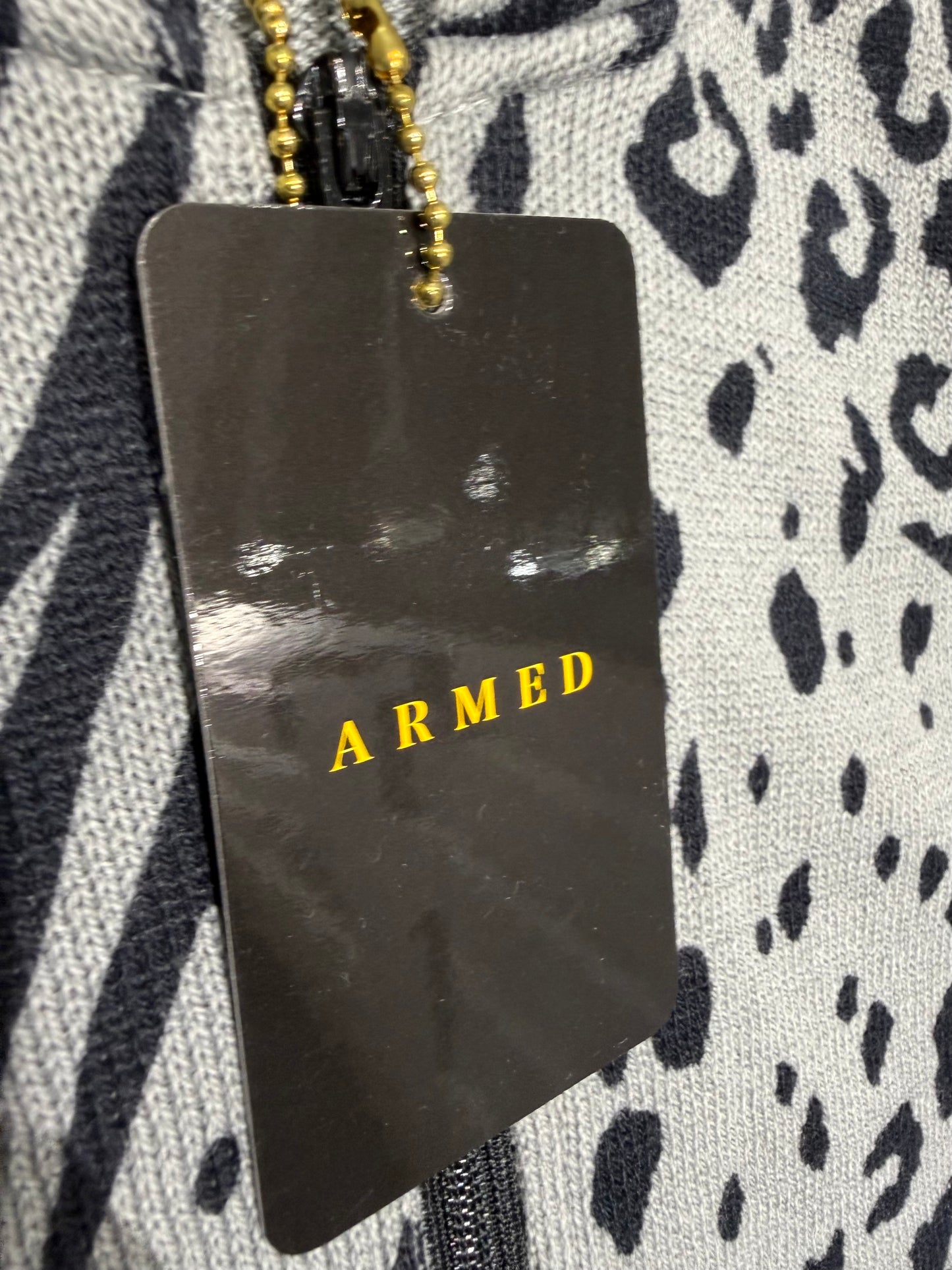 000’s Armed Animal Print Hoodie (S)