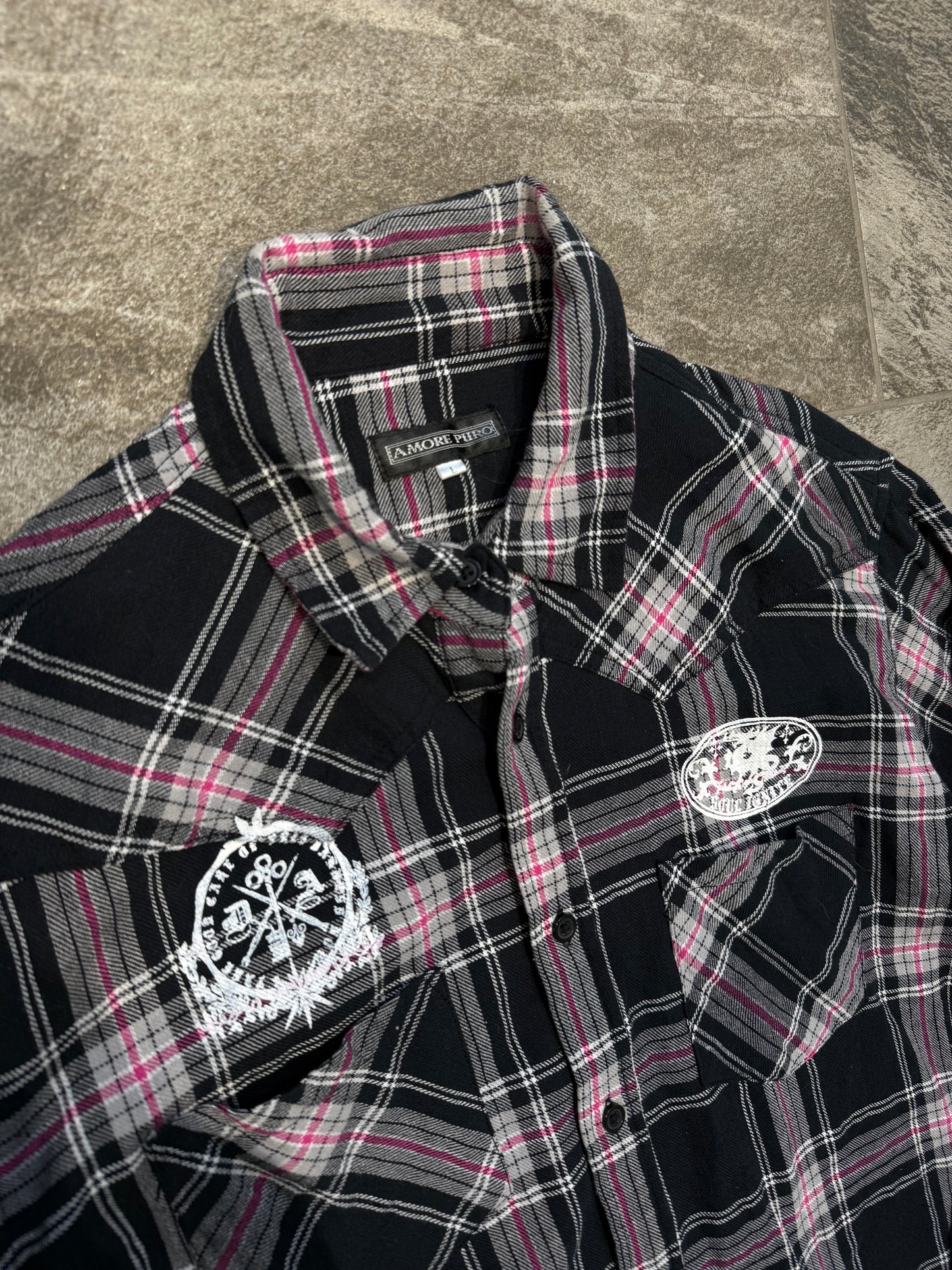 000’s Amore Pure Plaid Flannel (M)