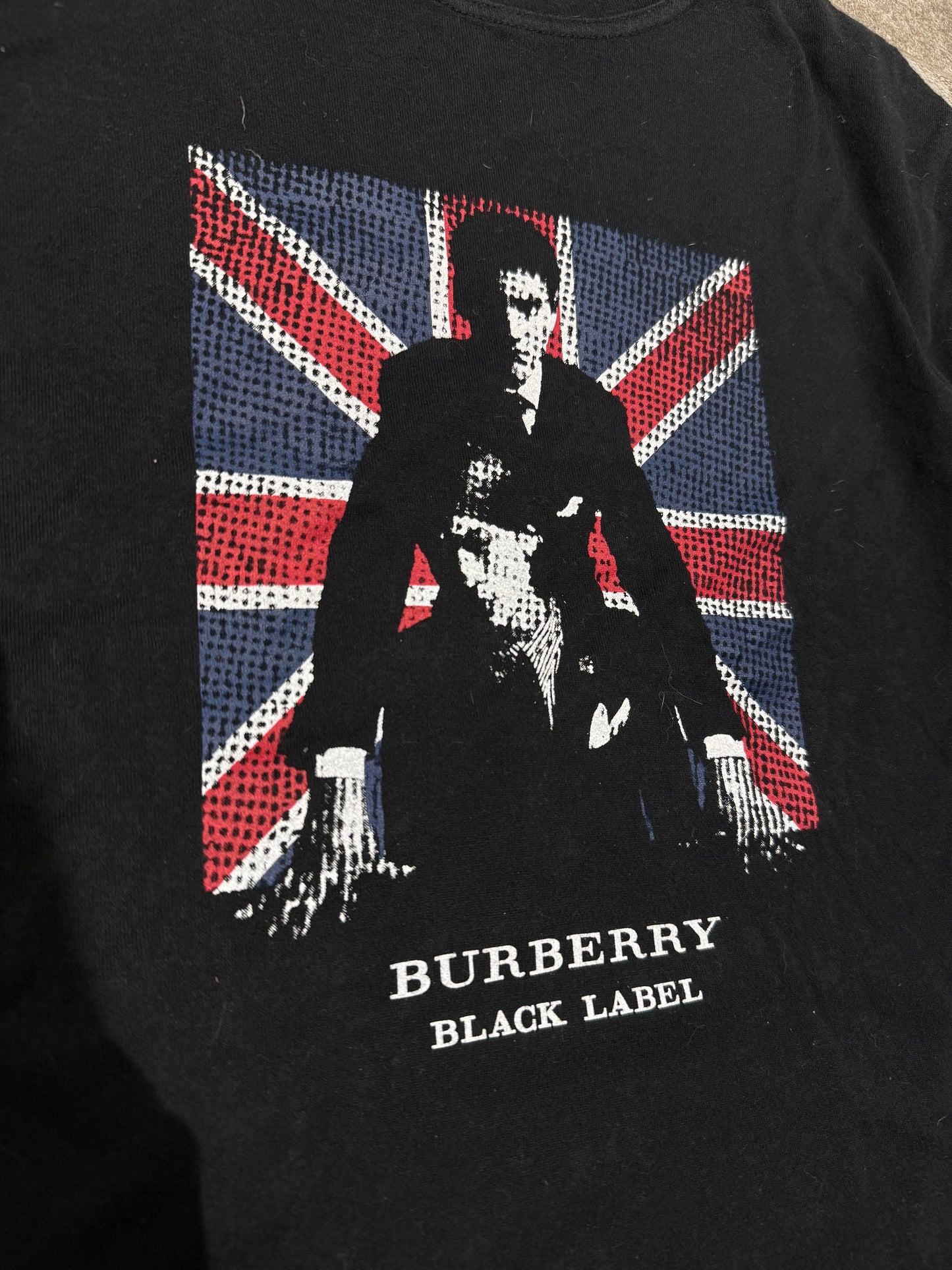 000’s Burberry Union Jack Tee (S)