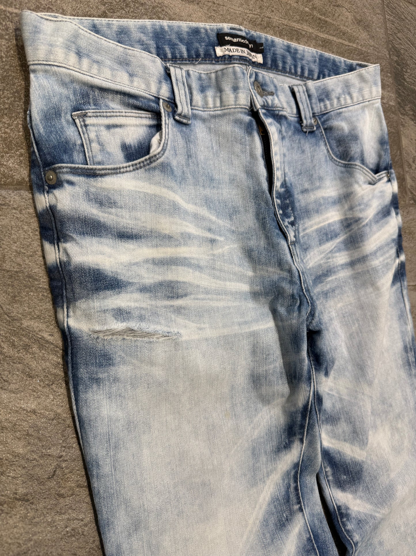 000’s Semantic Design Skinny Jeans (30”)